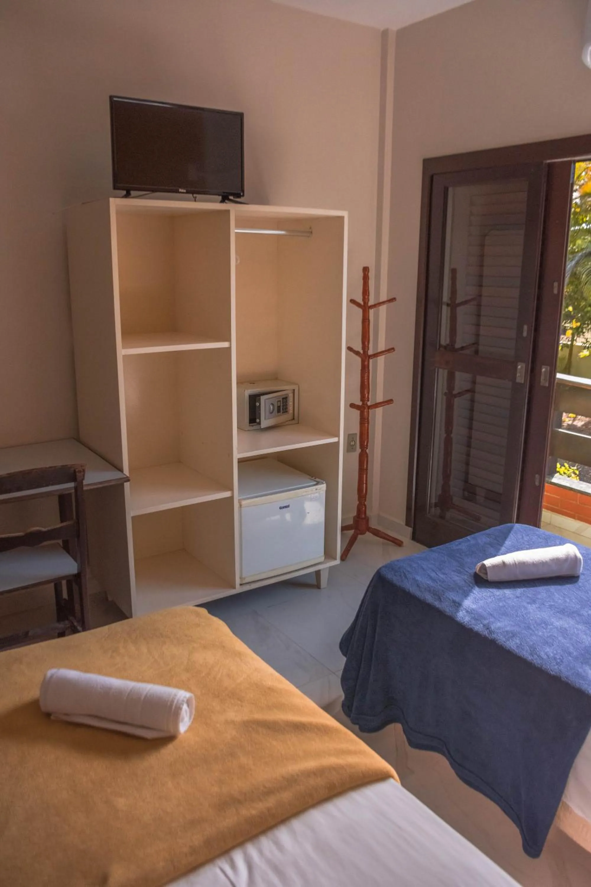 Bed in Hotel Pousada Capão