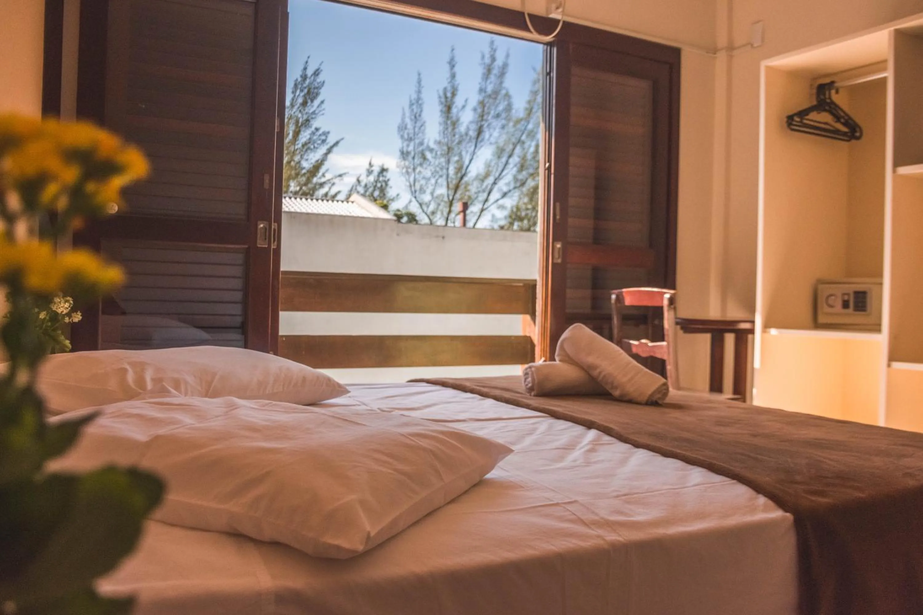 Bed in Hotel Pousada Capão