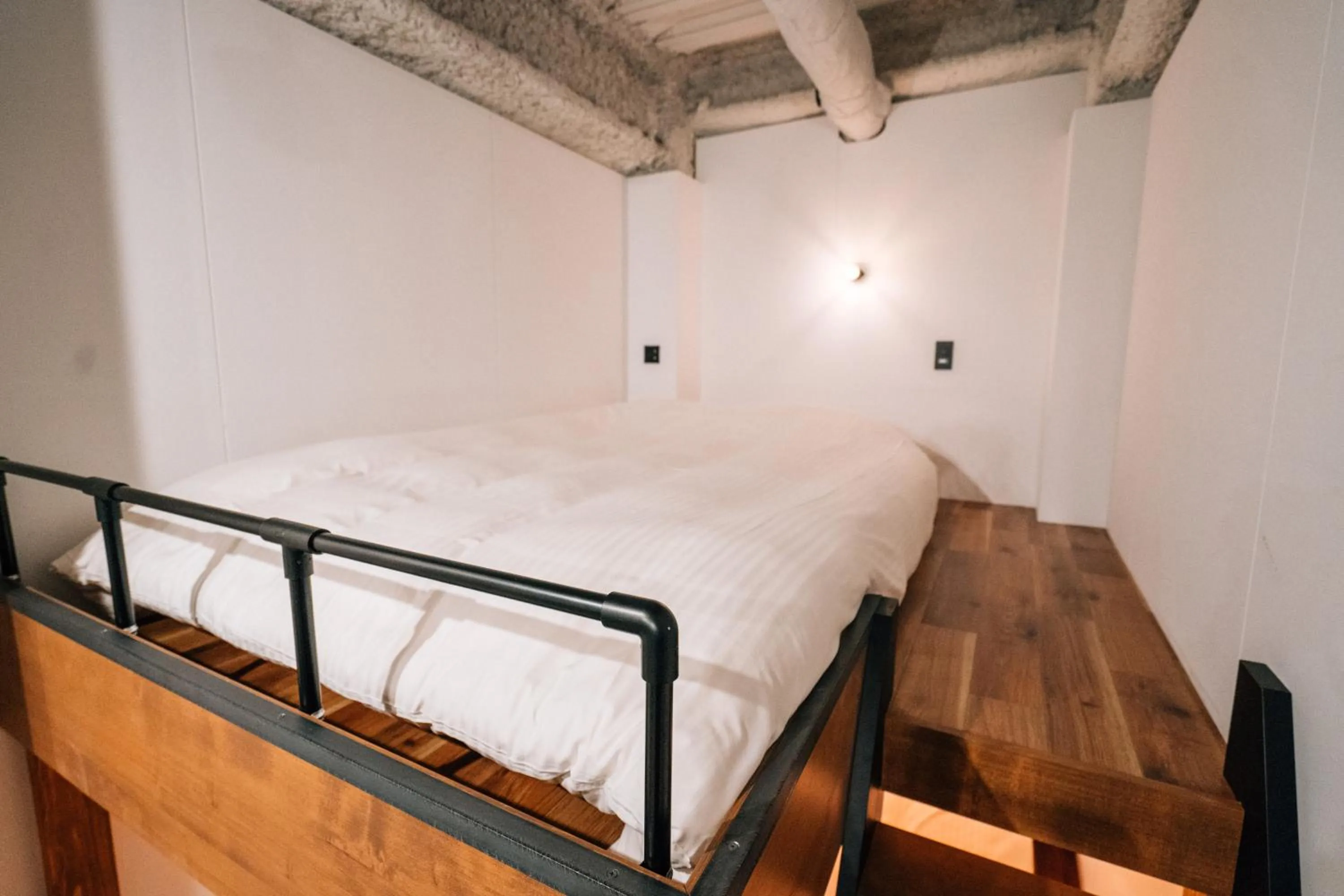 Bedroom, Bed in mizuka Daimyo 4 - unmanned hotel -