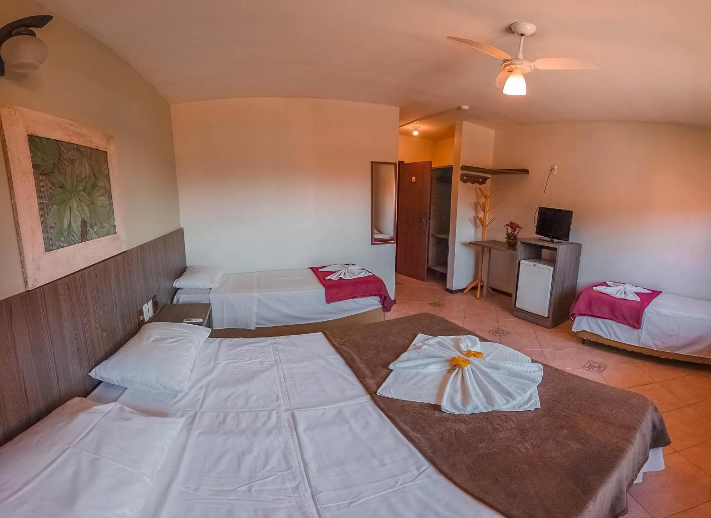 Bed in Ferrujão Pousada e Restaurante