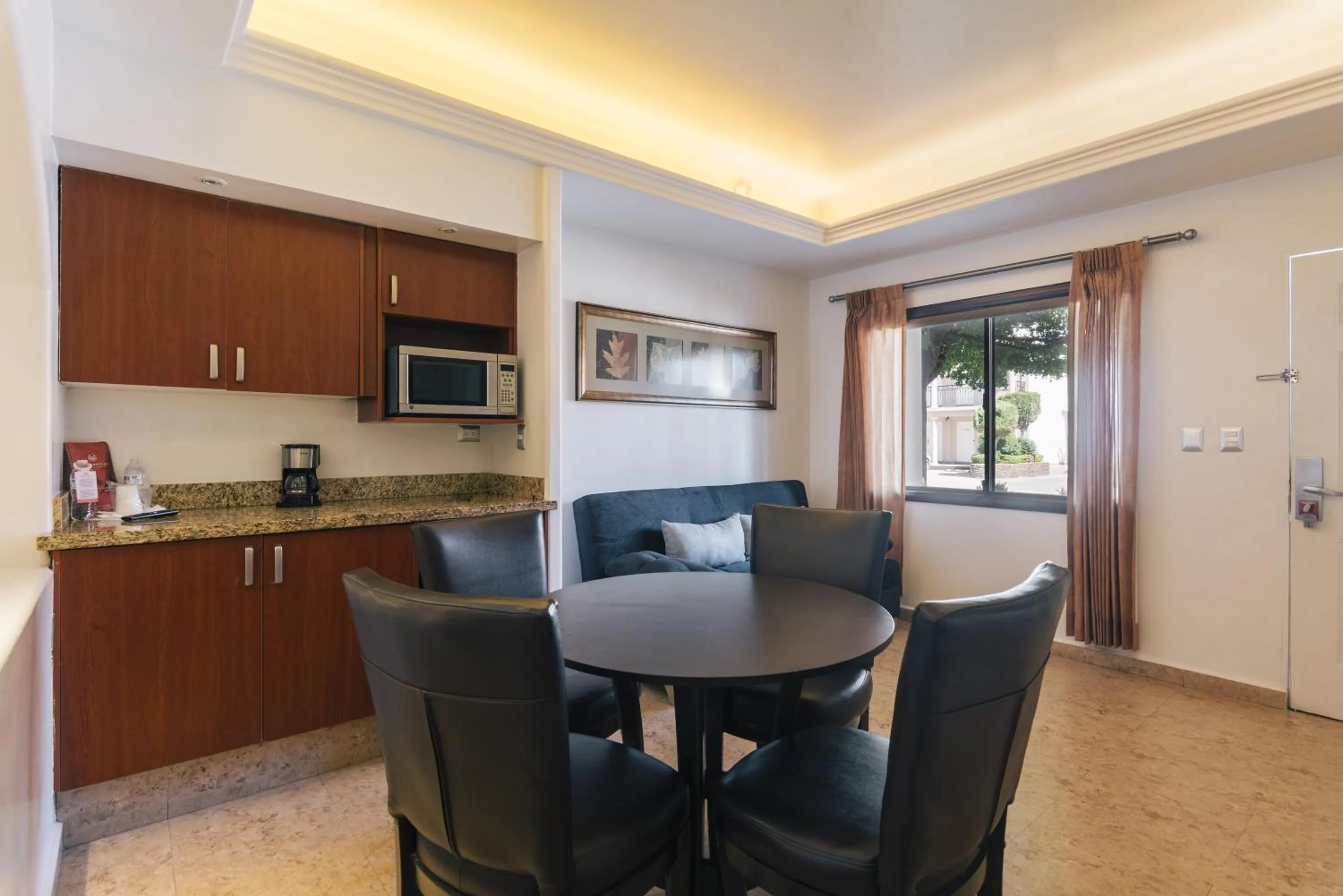 Kitchen or kitchenette in Hotel San Sebastian