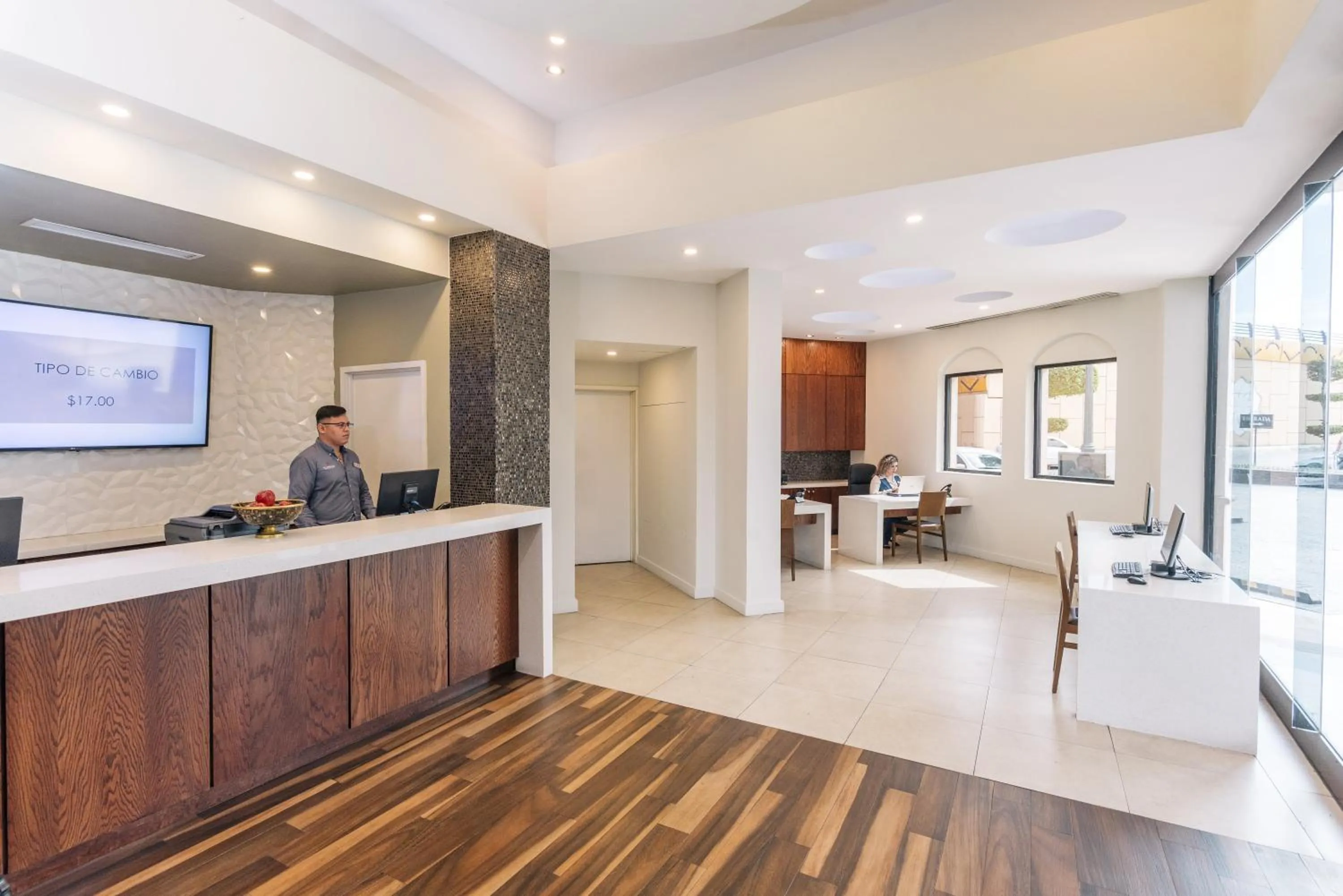 Lobby or reception in Hotel San Sebastian