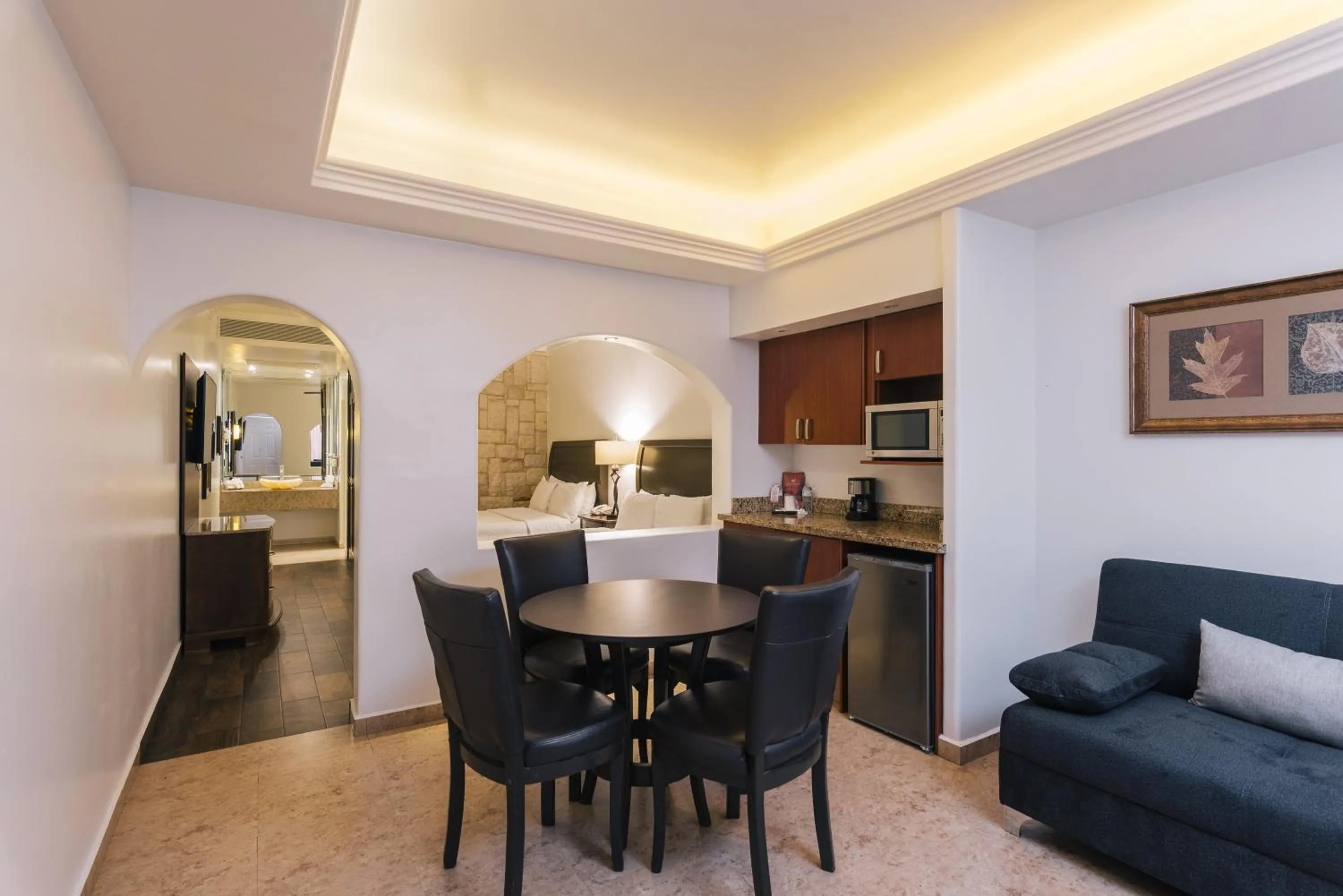 Dining area in Hotel San Sebastian