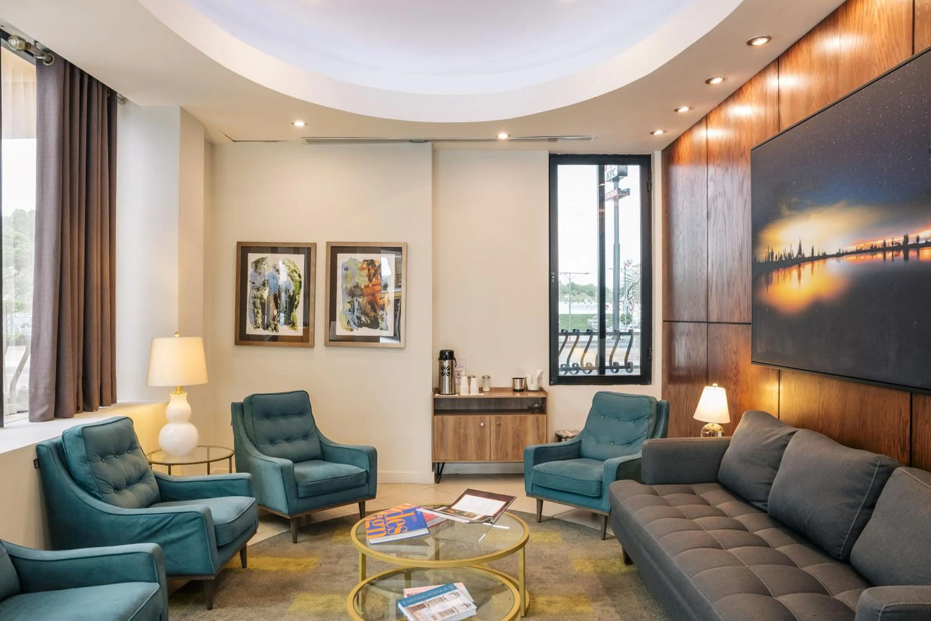 Lobby or reception in Hotel San Sebastian