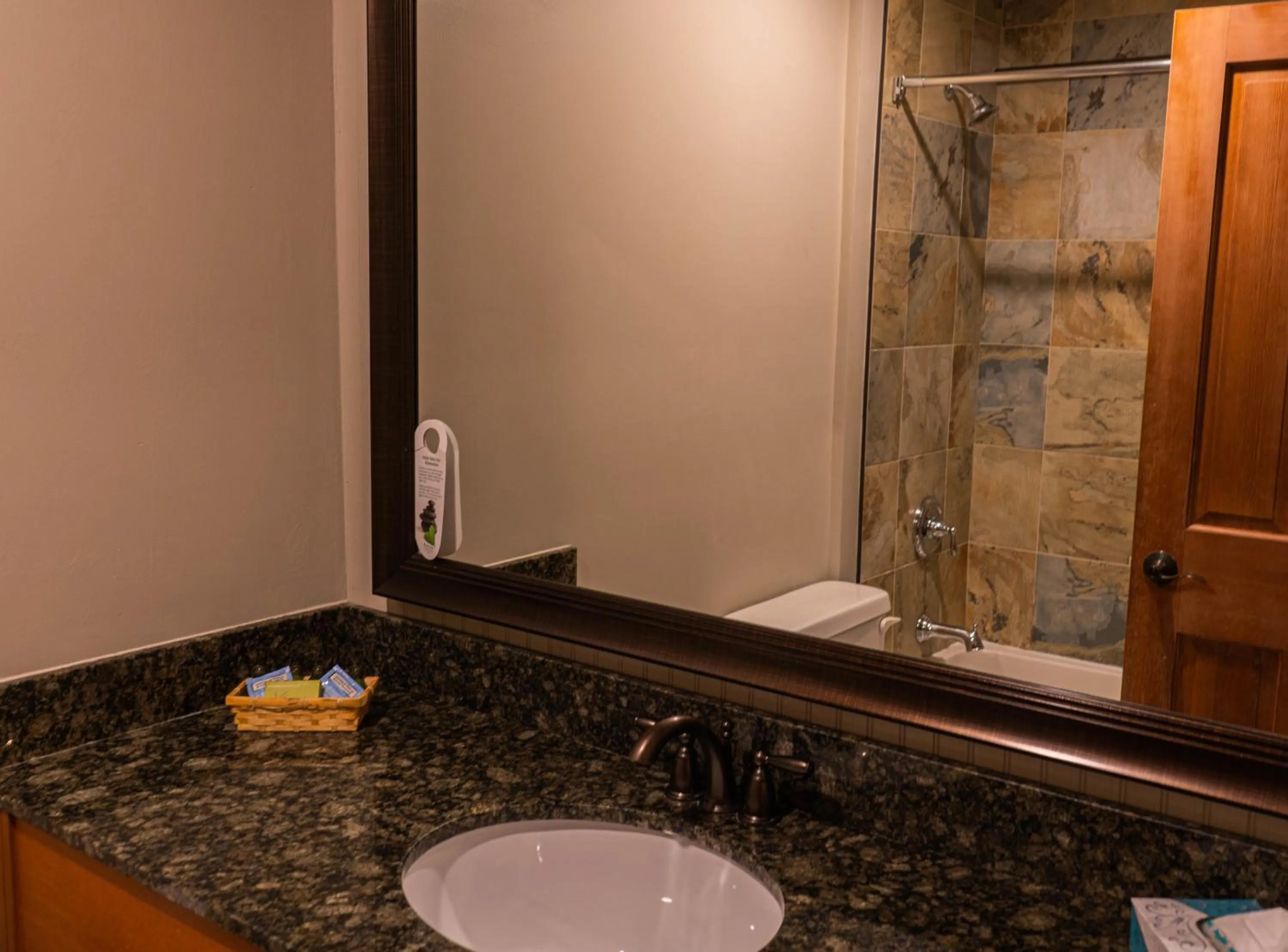 Bathroom in The Black Bear Lodge at Stratton Mountain Resort