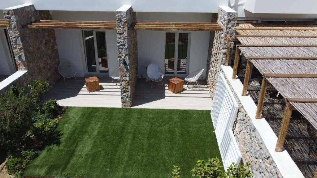 Garden view in AELLIA HOTEL & SUITES LEROS