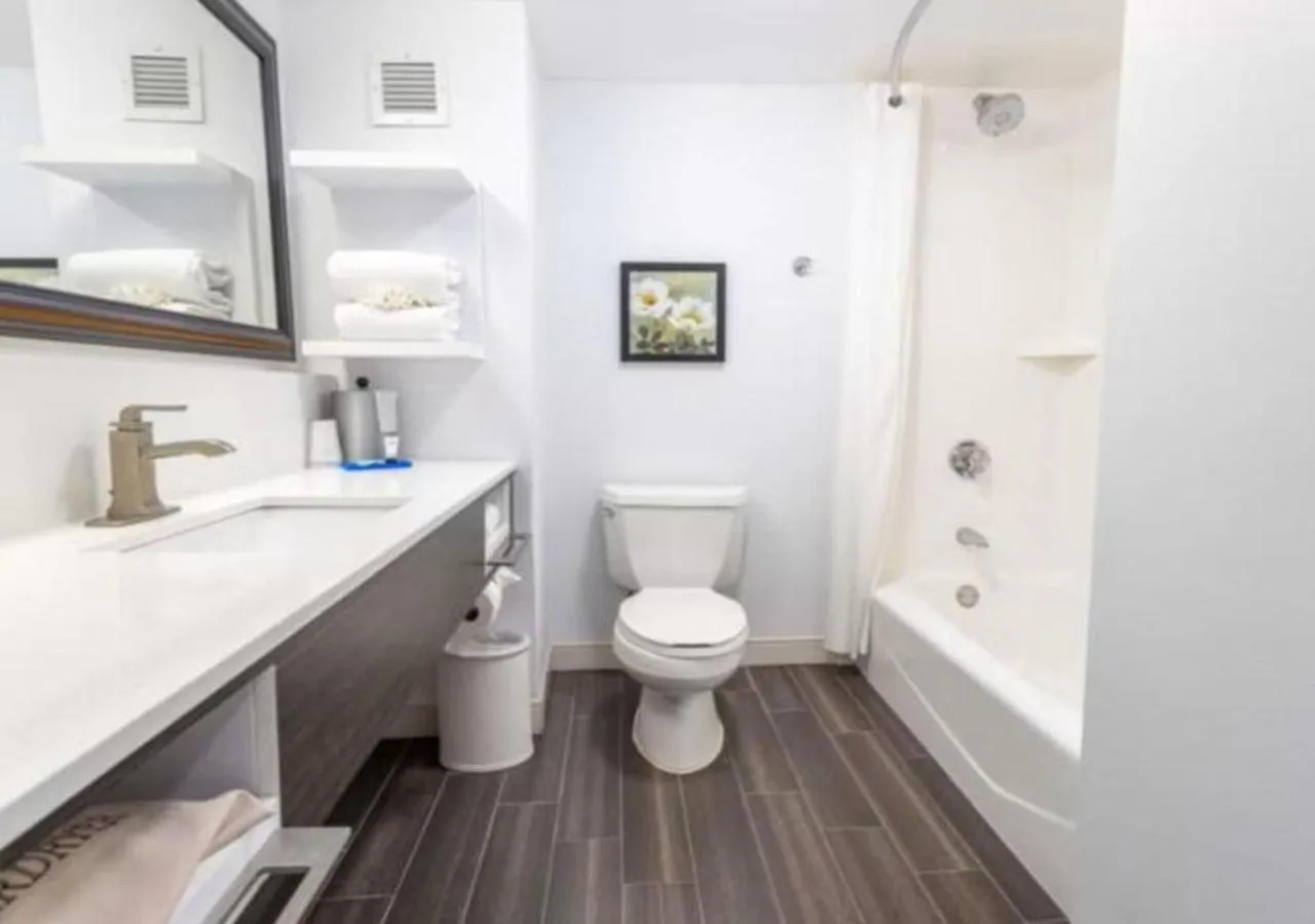 Bathroom in Holiday Inn Express - Newark Airport - Elizabeth by IHG