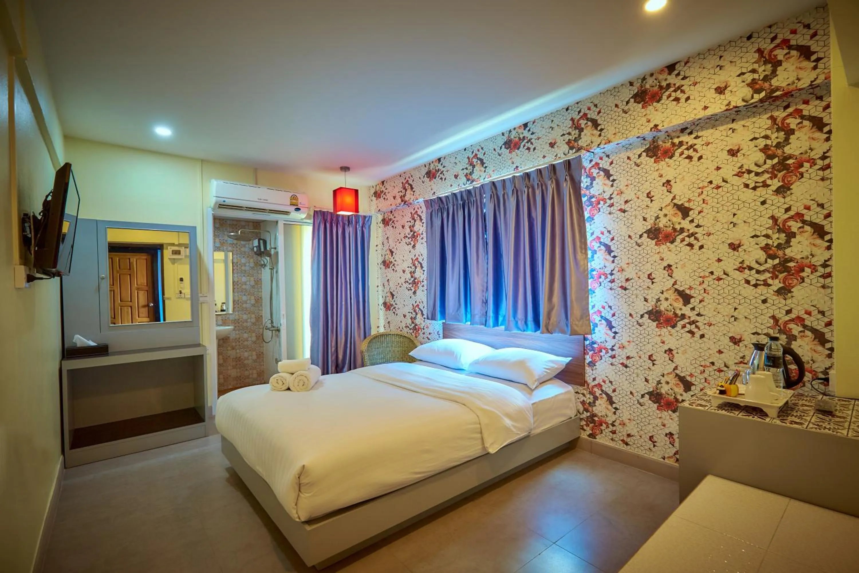 Bed in Sweetloft Hotel Don Muang