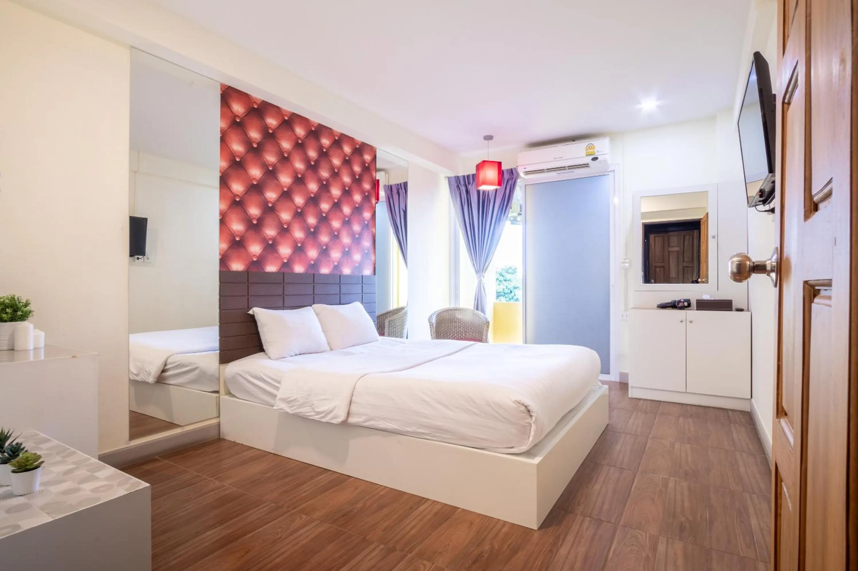 Bed in Sweetloft Hotel Don Muang