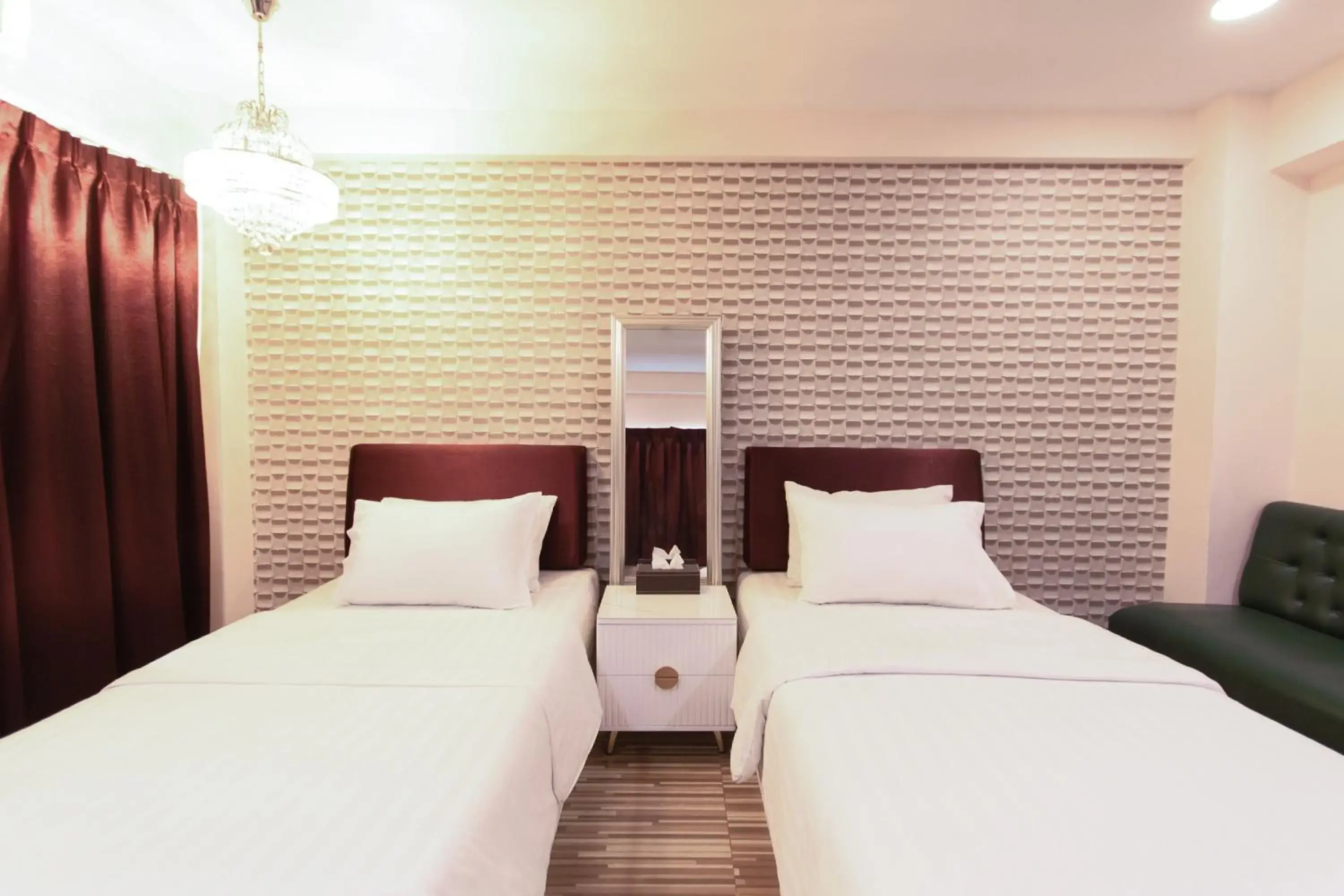 Deluxe Twin Room in Sweetloft Hotel Don Muang Deluxe Twin Room in Sweetloft Hotel Don Muang