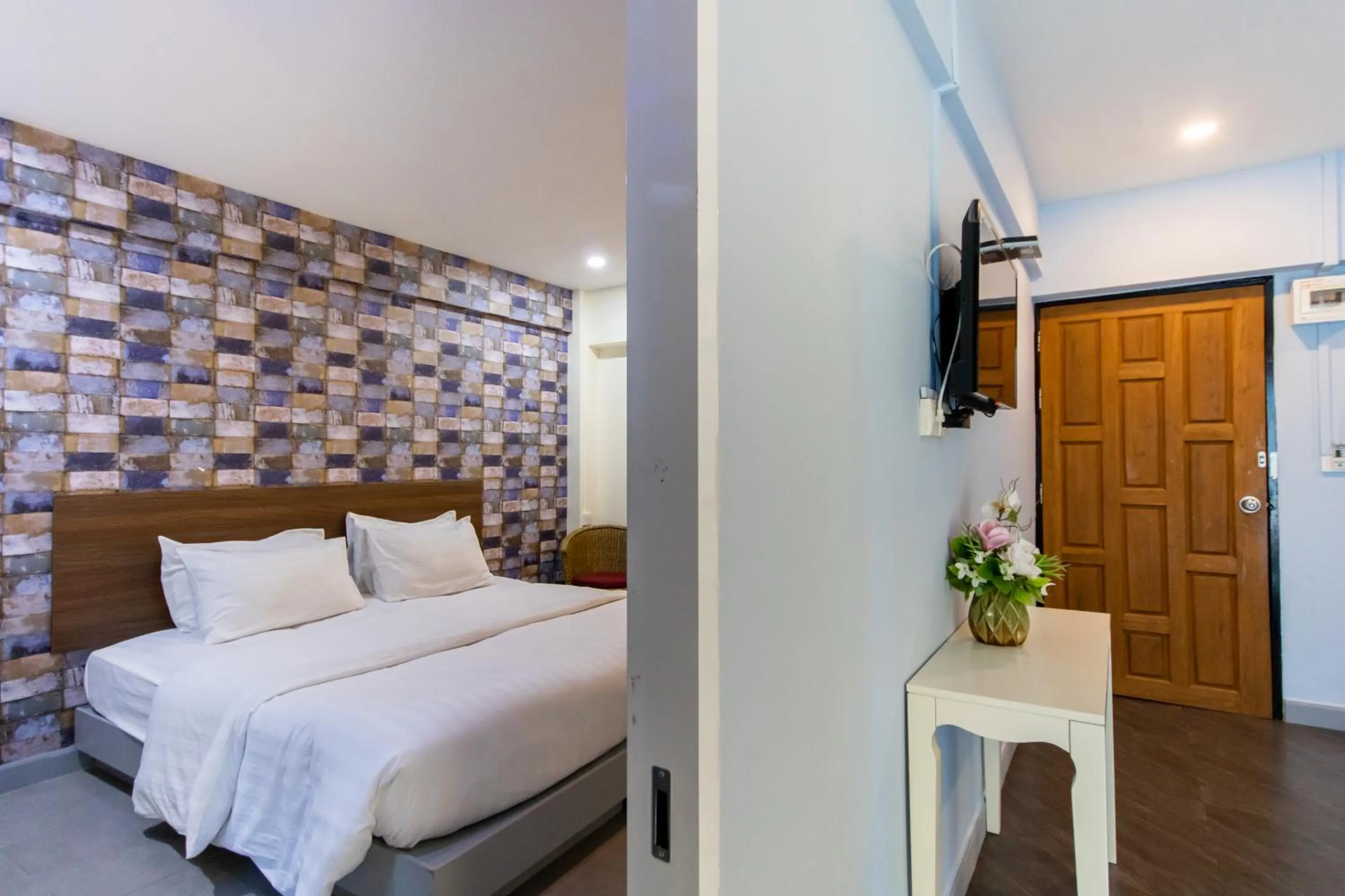 Bed in Sweetloft Hotel Don Muang