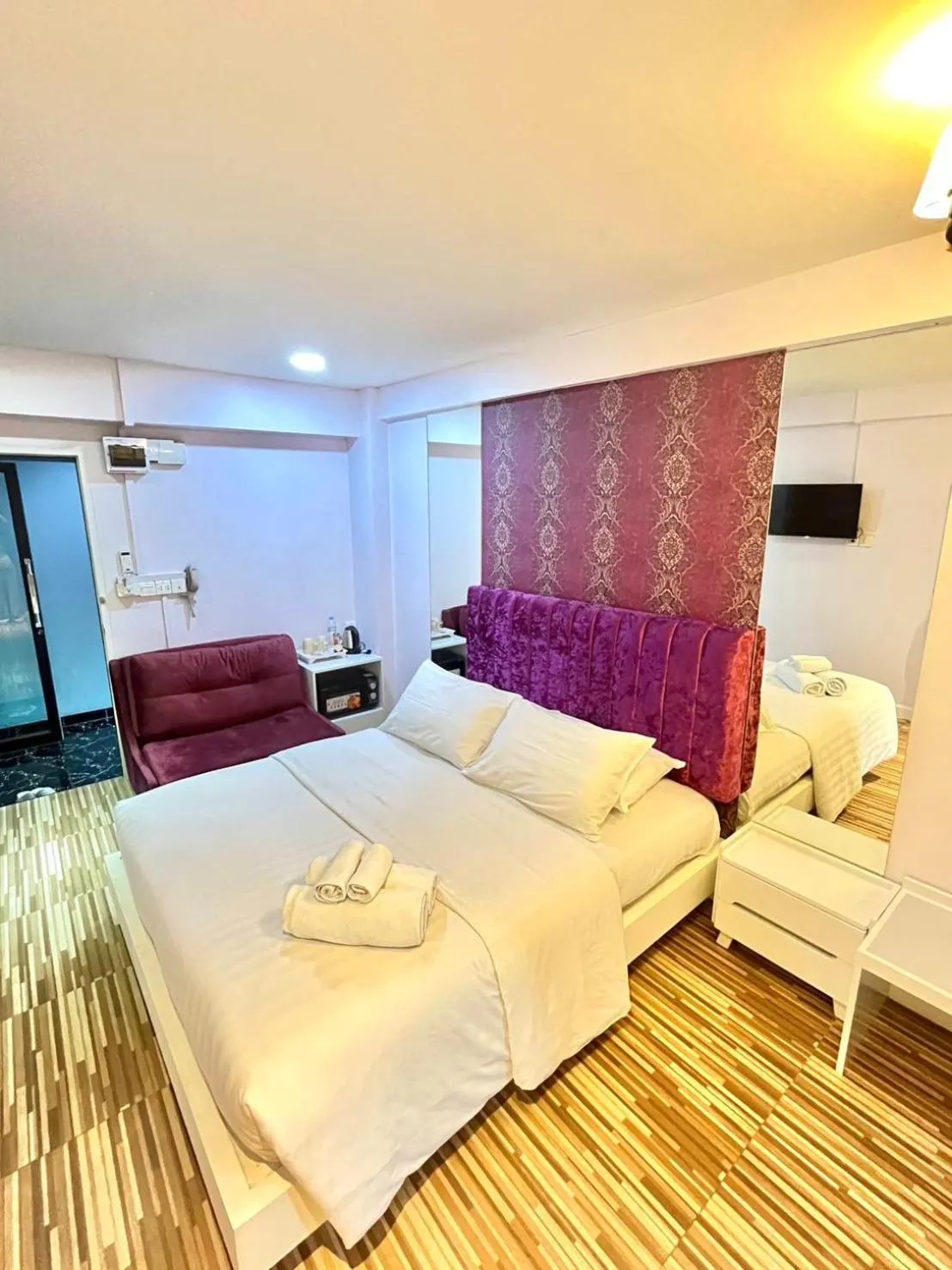 Bedroom, Bed in Sweetloft Hotel Don Muang
