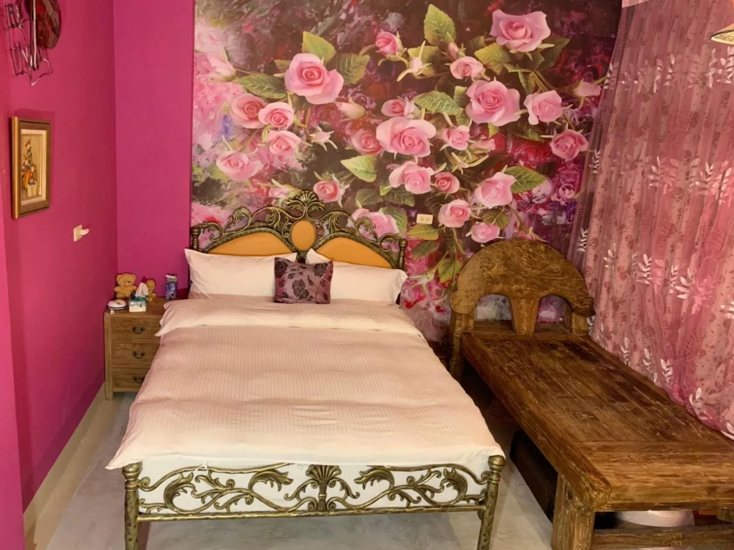 Bed in Hualien Seaside B&B