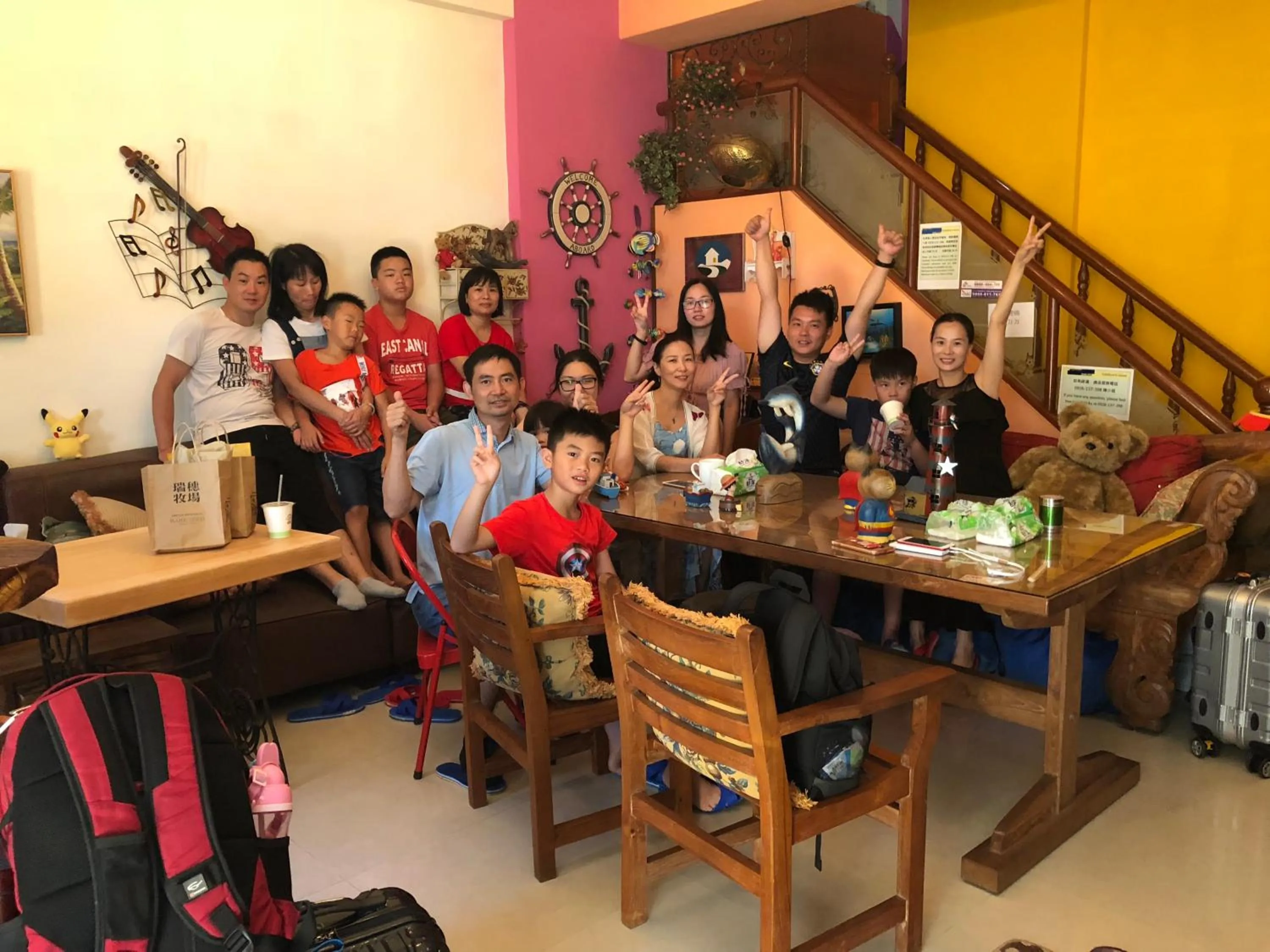 People in Hualien Seaside B&B