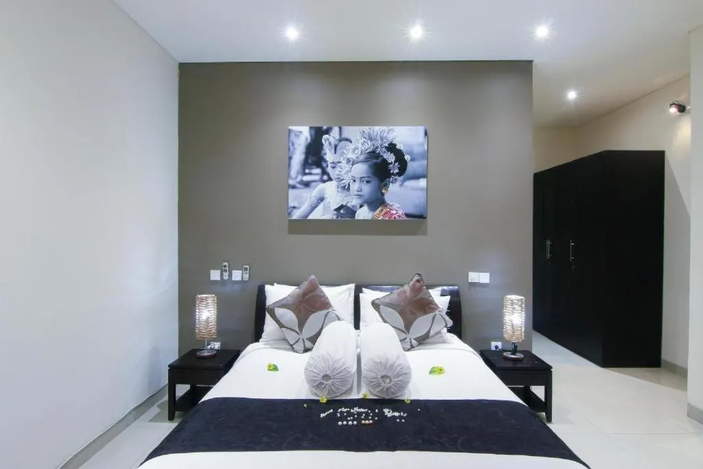 Bed in The Lakshmi Villas by The Beach House