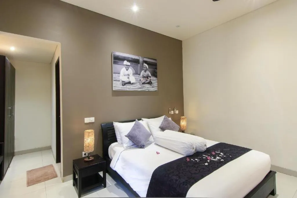 Bed in The Lakshmi Villas by The Beach House