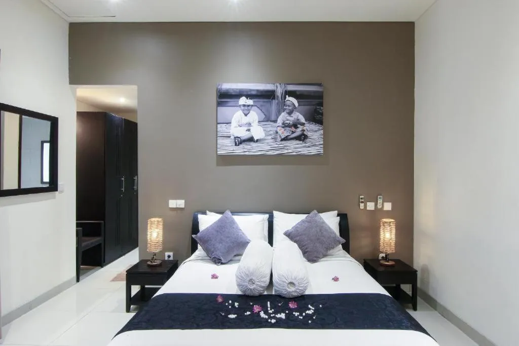 Bed in The Lakshmi Villas by The Beach House