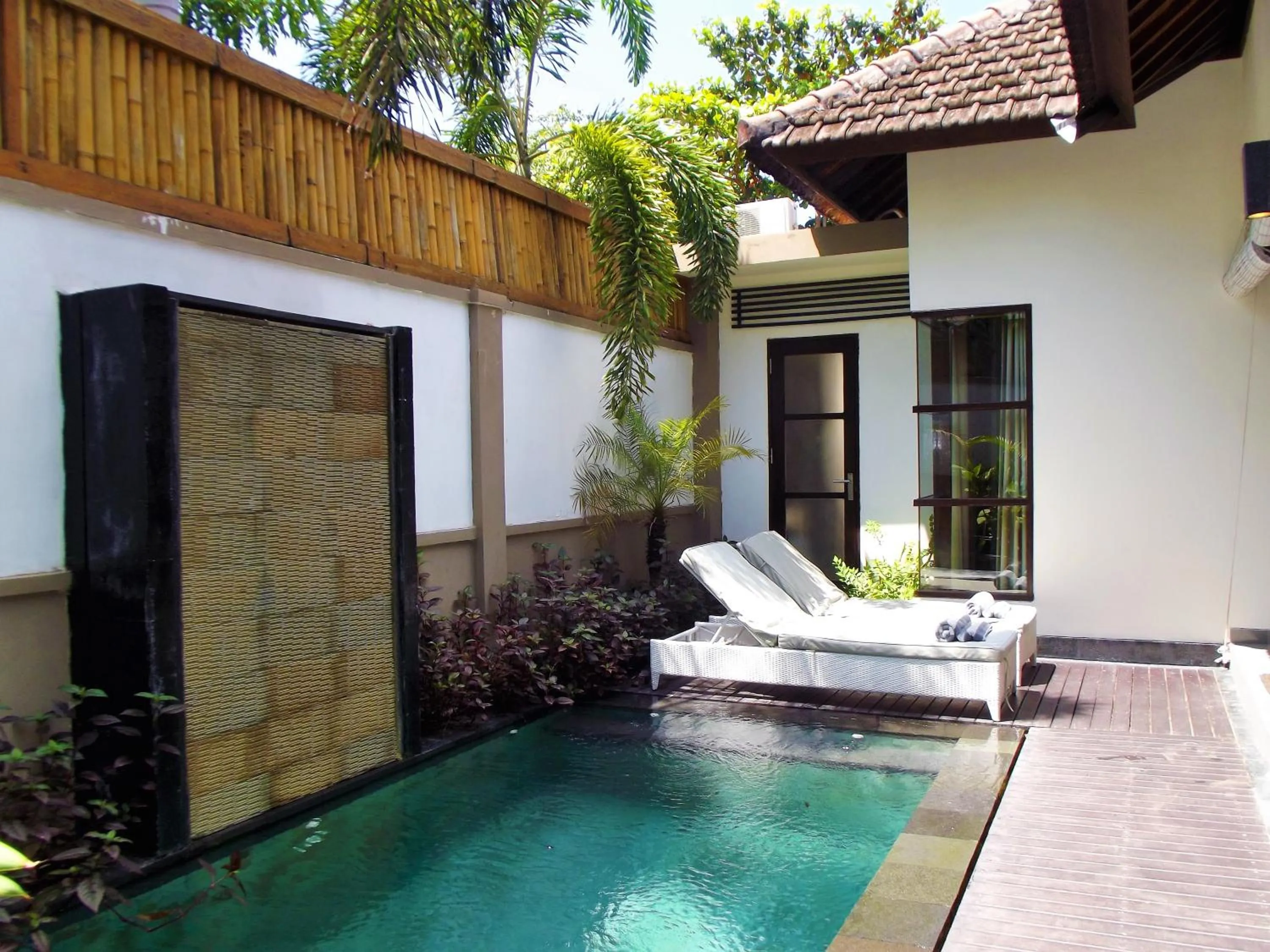 Swimming pool in The Lakshmi Villas by The Beach House