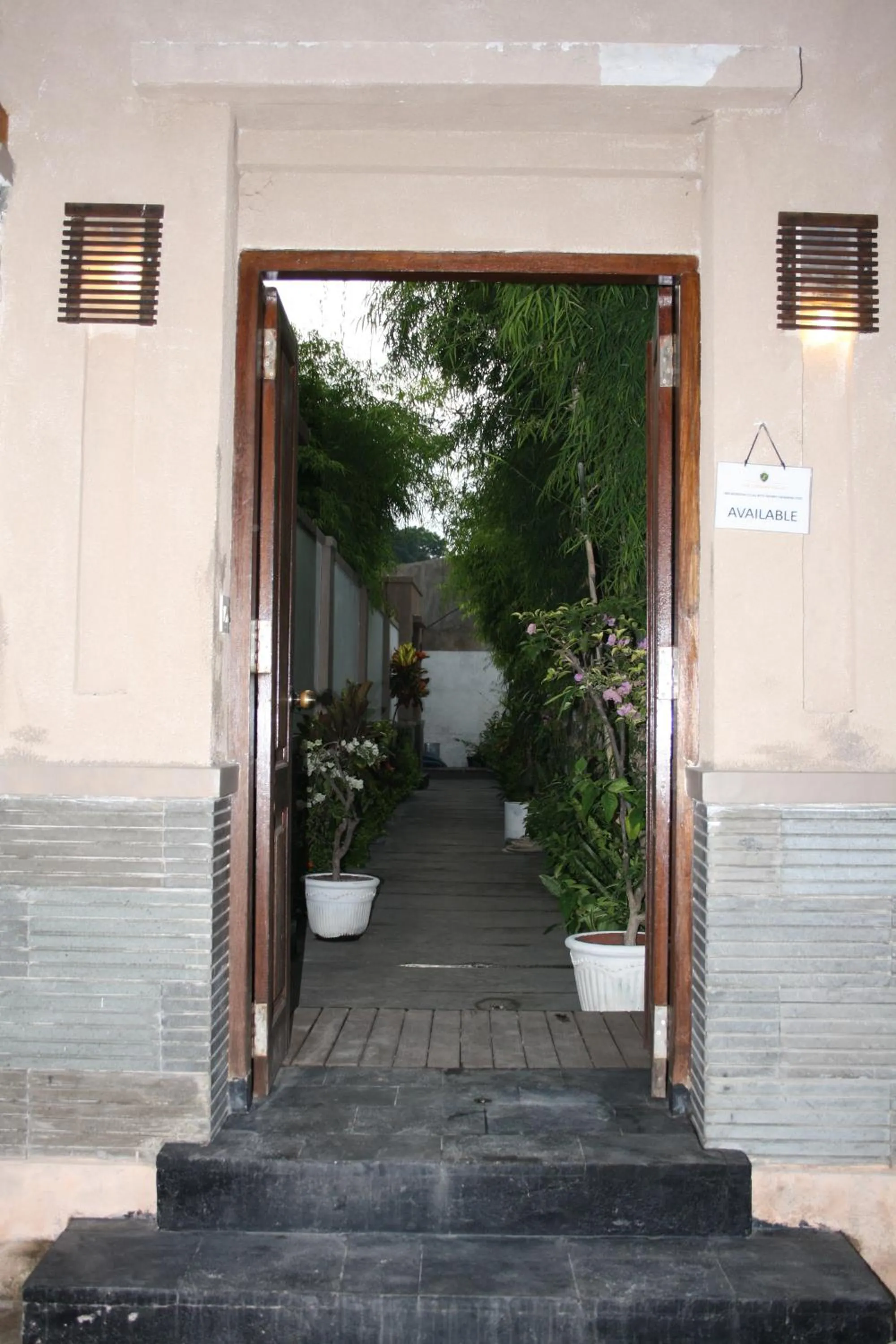 Facade/entrance in The Lakshmi Villas by The Beach House