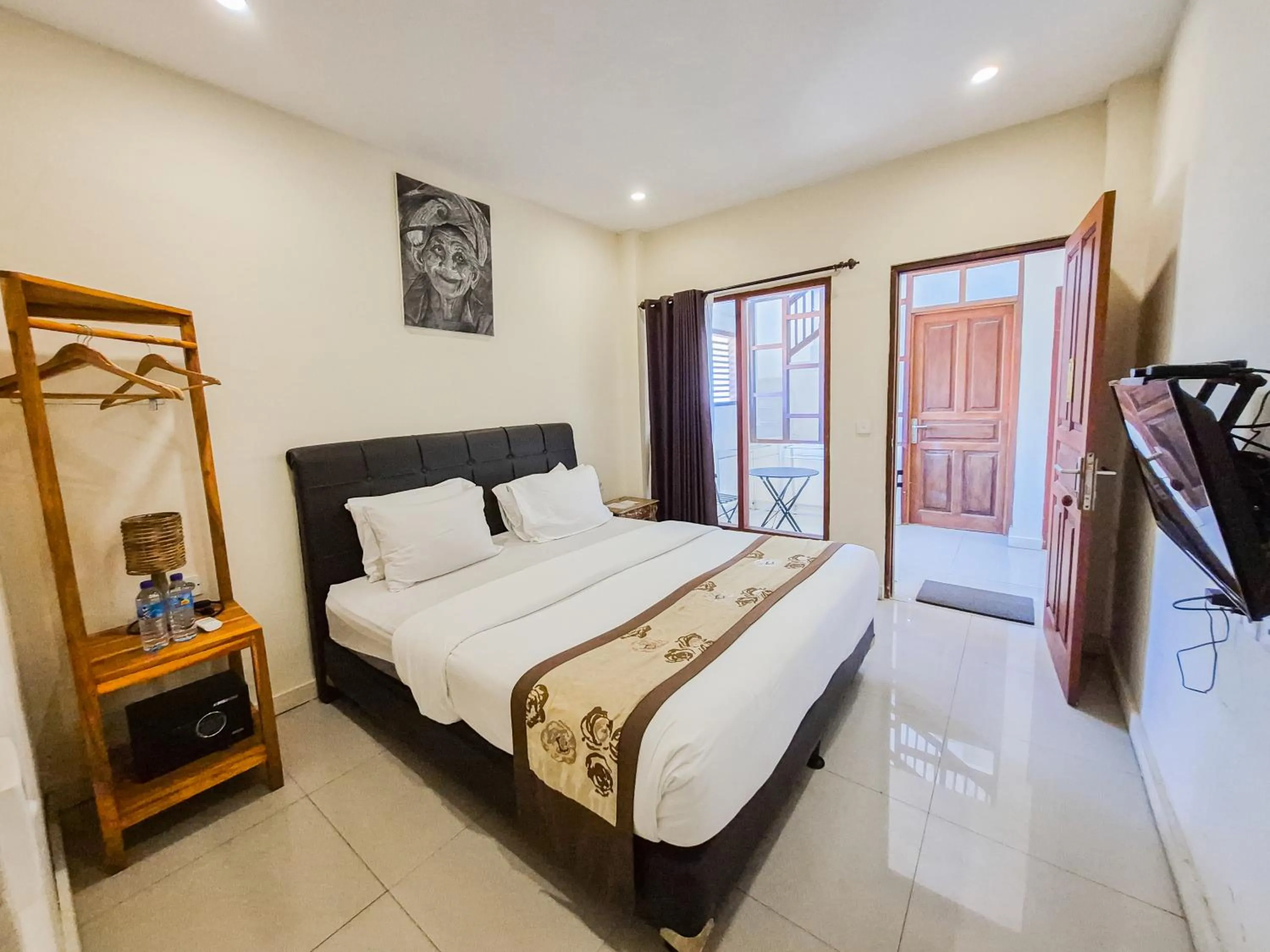 Bed in The Lakshmi Villas by The Beach House