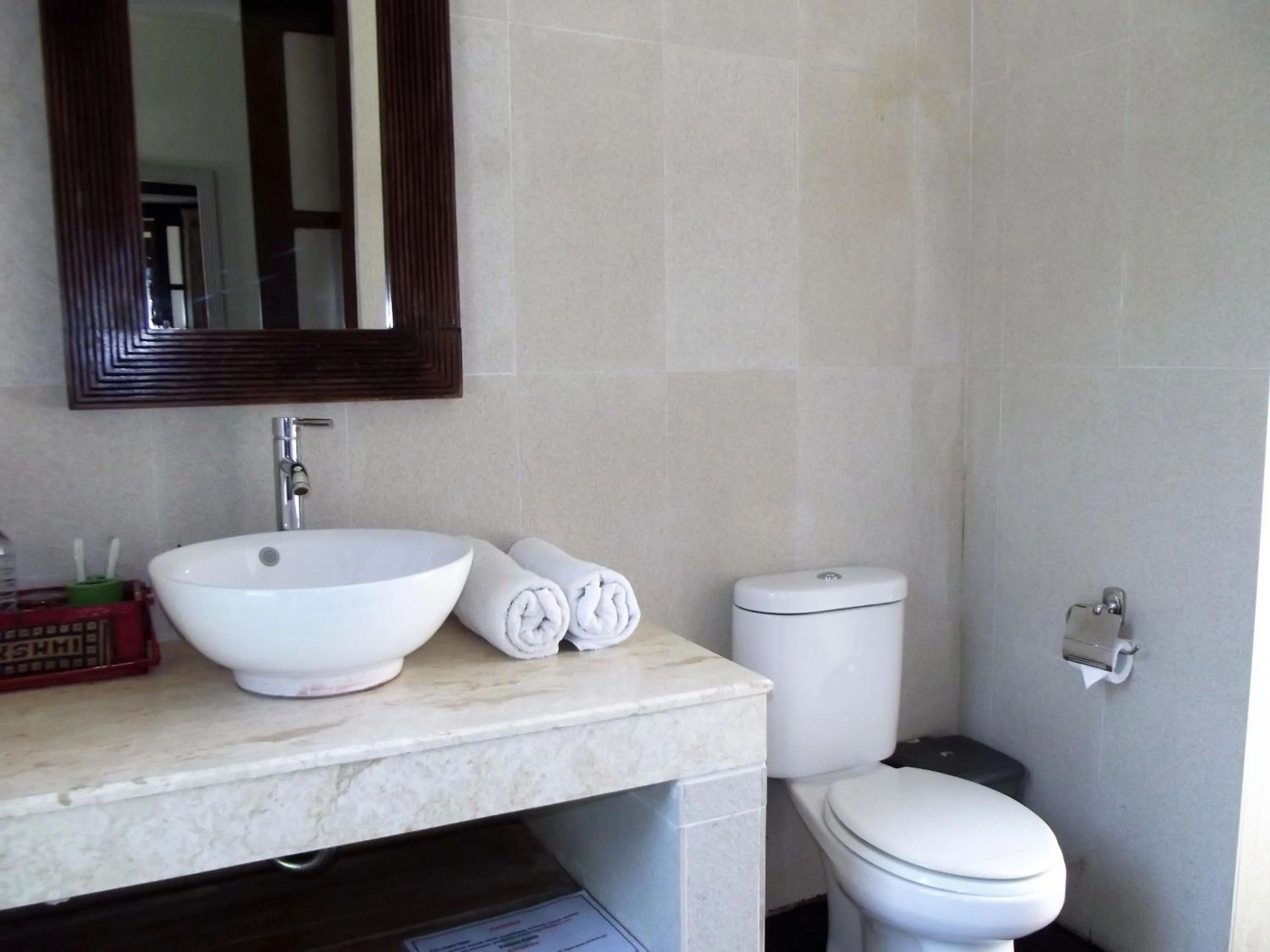Toilet in The Lakshmi Villas by The Beach House