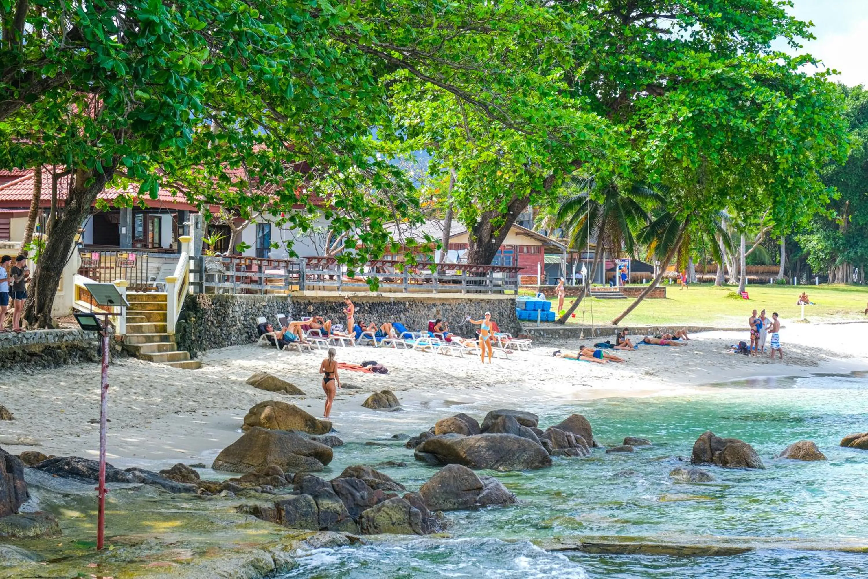 Beach in Bhundhari Chaweng Beach Resort Koh Samui - SHA Plus