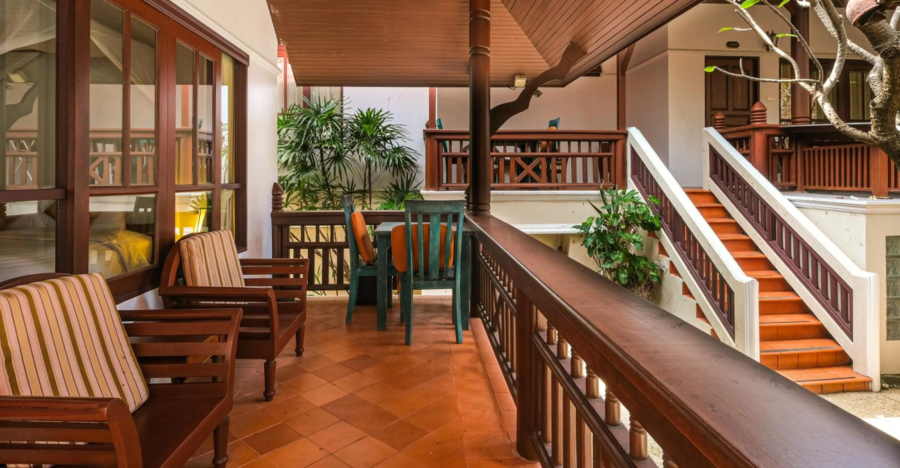 Balcony/Terrace in Bhundhari Chaweng Beach Resort Koh Samui - SHA Plus