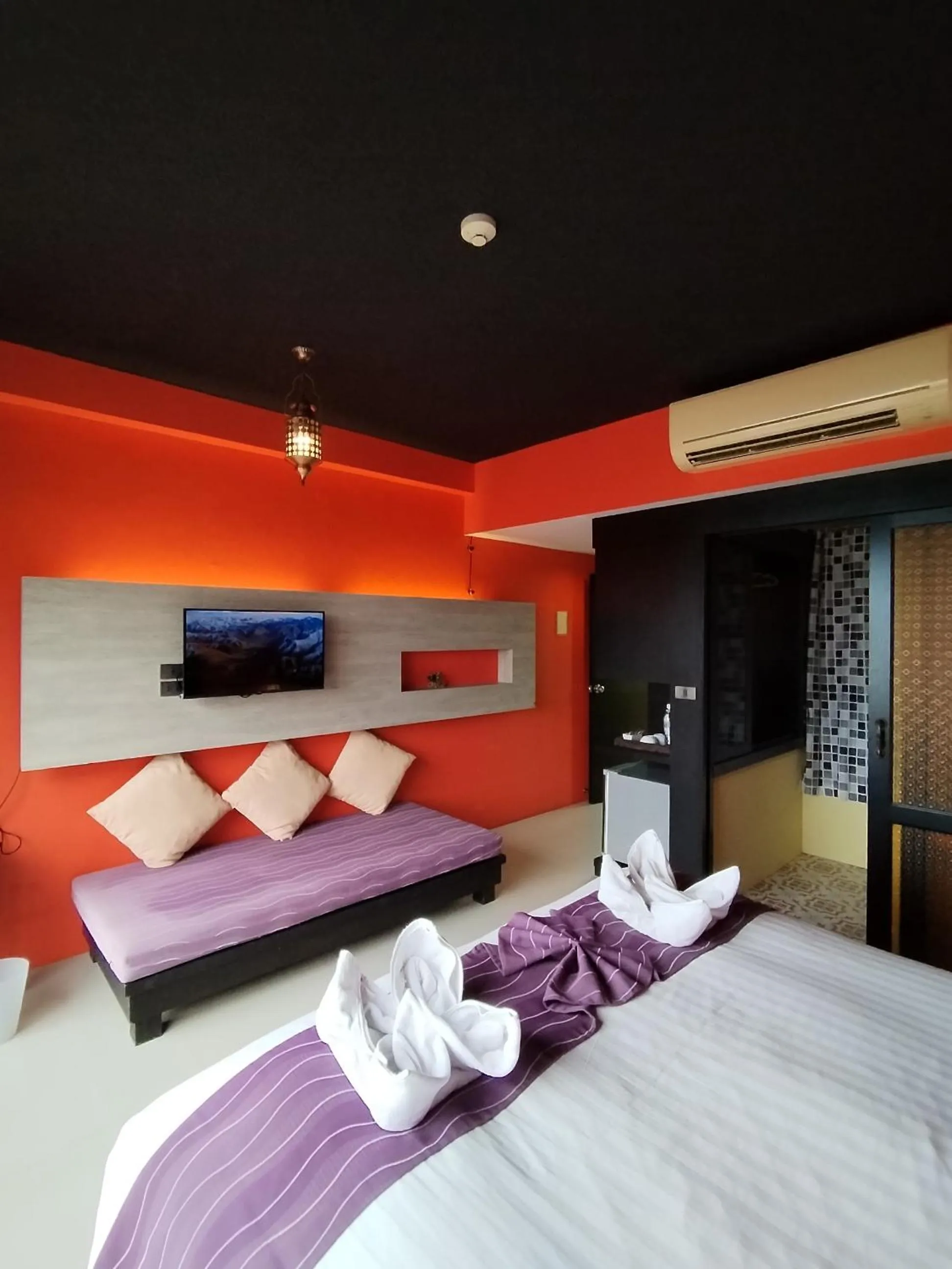 TV and multimedia, Bed in Bhundhari Chaweng Beach Resort Koh Samui - SHA Plus
