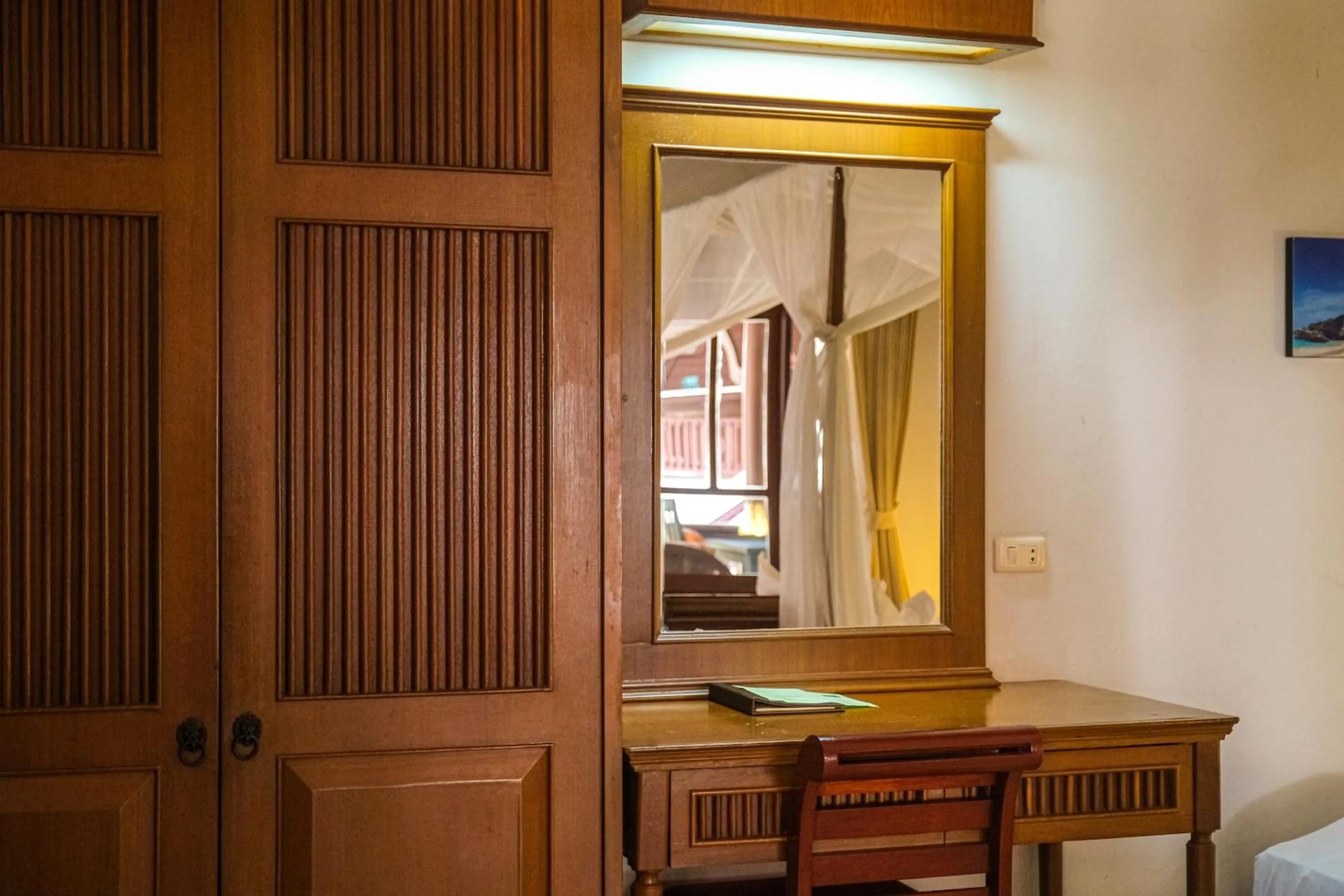 wardrobe in Bhundhari Chaweng Beach Resort Koh Samui - SHA Plus