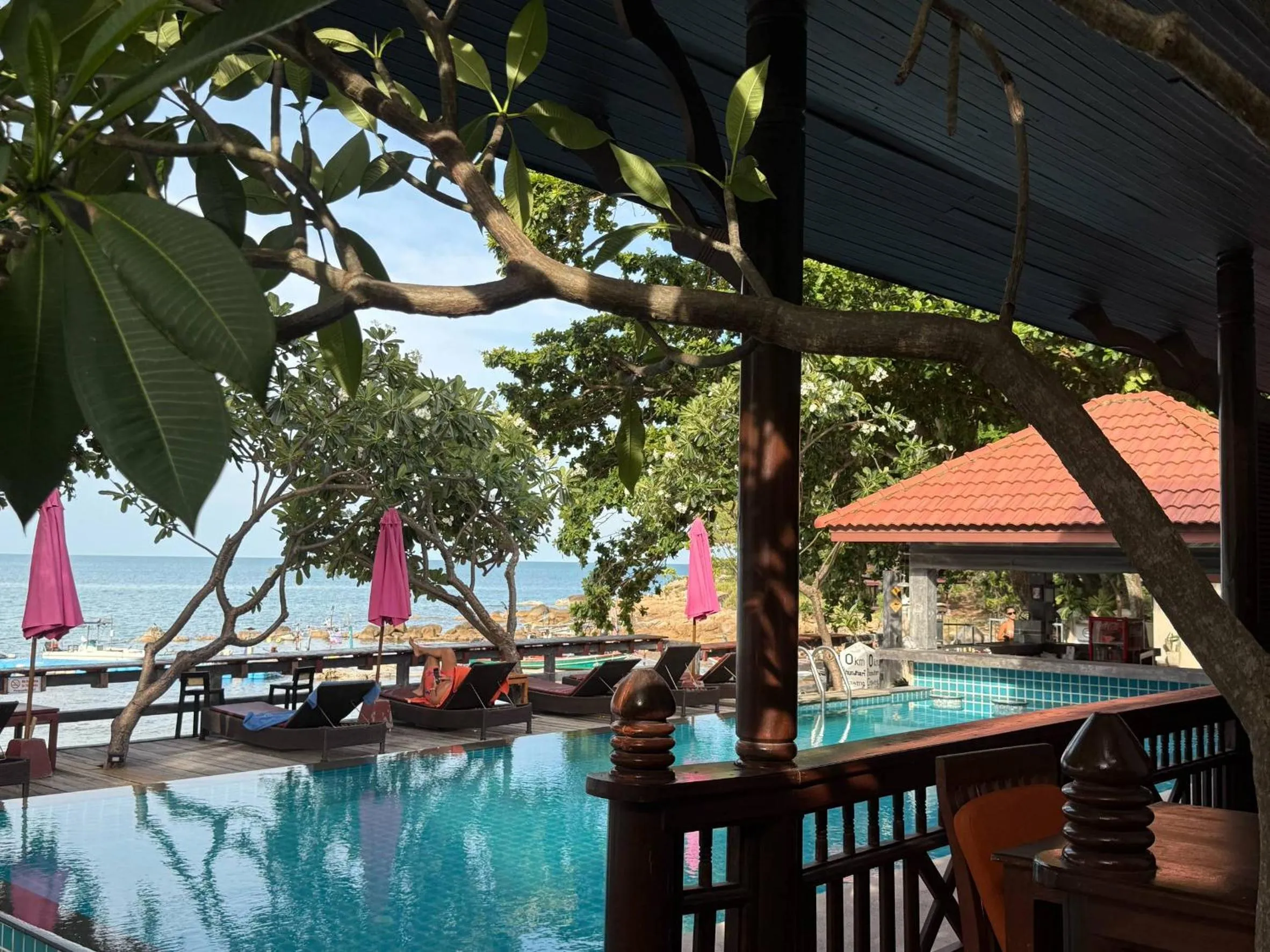 Sea view in Bhundhari Chaweng Beach Resort Koh Samui - SHA Plus