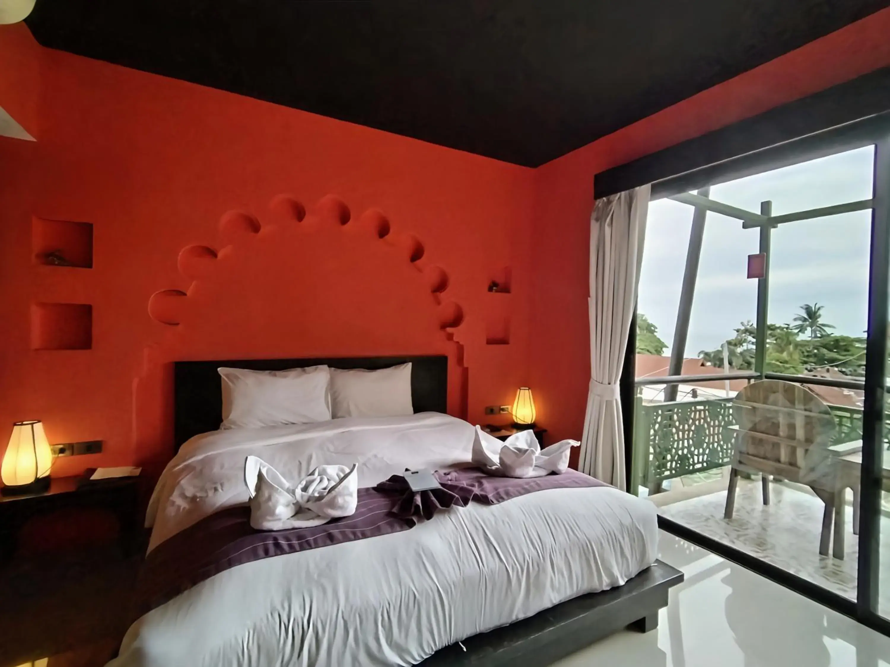 Deluxe Double Room with Sea View in Bhundhari Chaweng Beach Resort Koh Samui - SHA Plus Deluxe Double Room with Sea View in Bhundhari Chaweng Beach Resort Koh Samui - SHA Plus