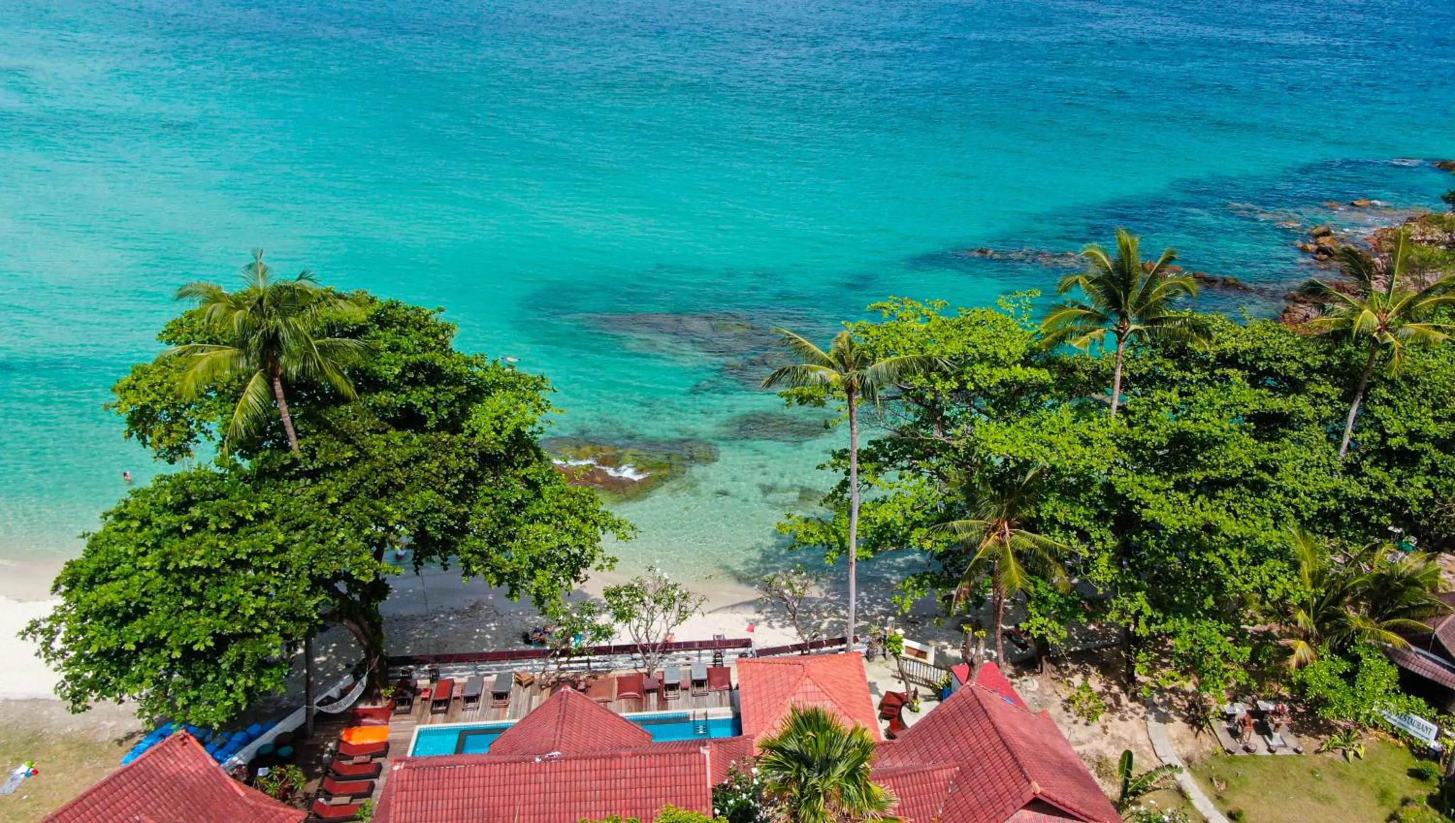 Sea view in Bhundhari Chaweng Beach Resort Koh Samui - SHA Plus