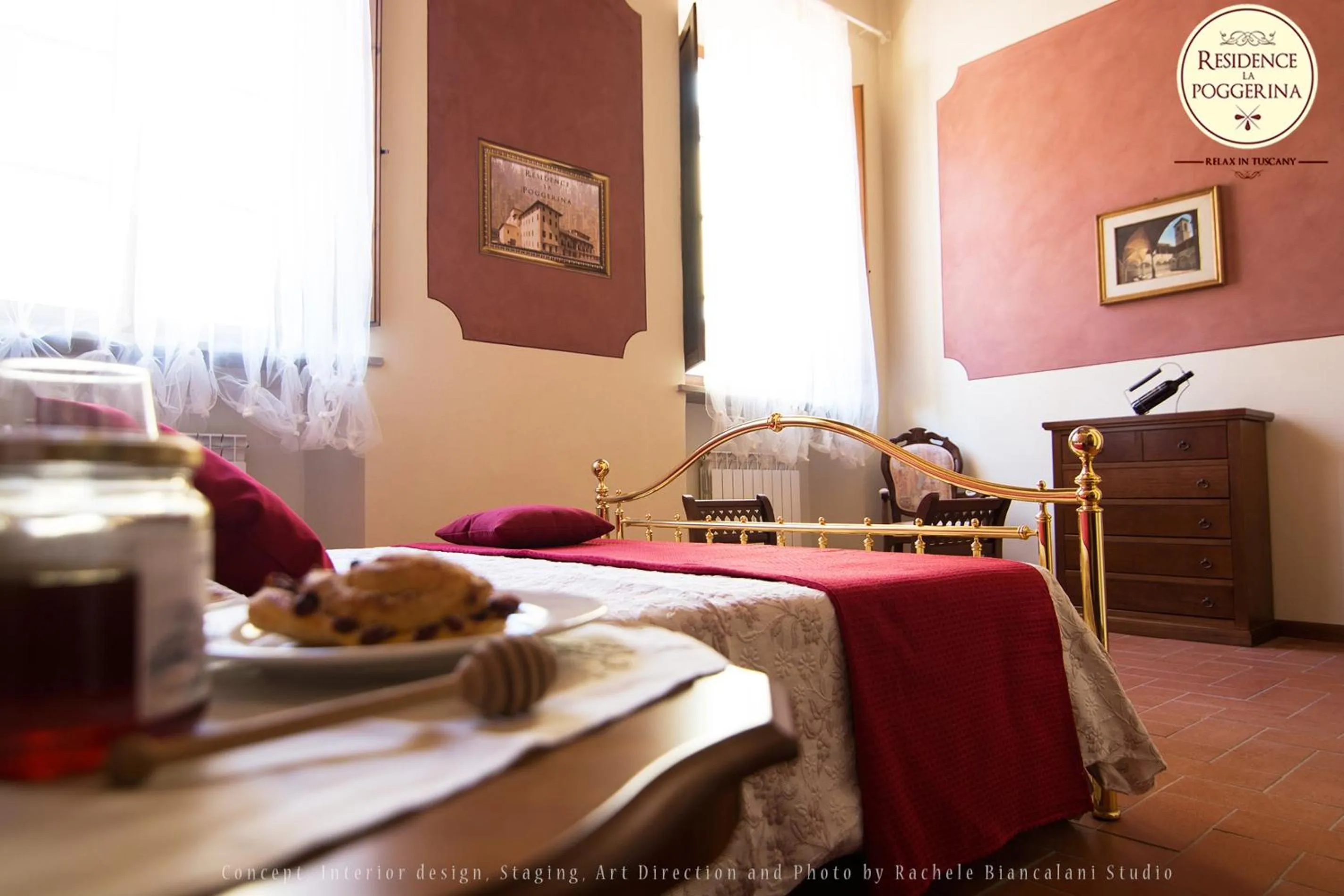 Bedroom, Bed in La Poggerina