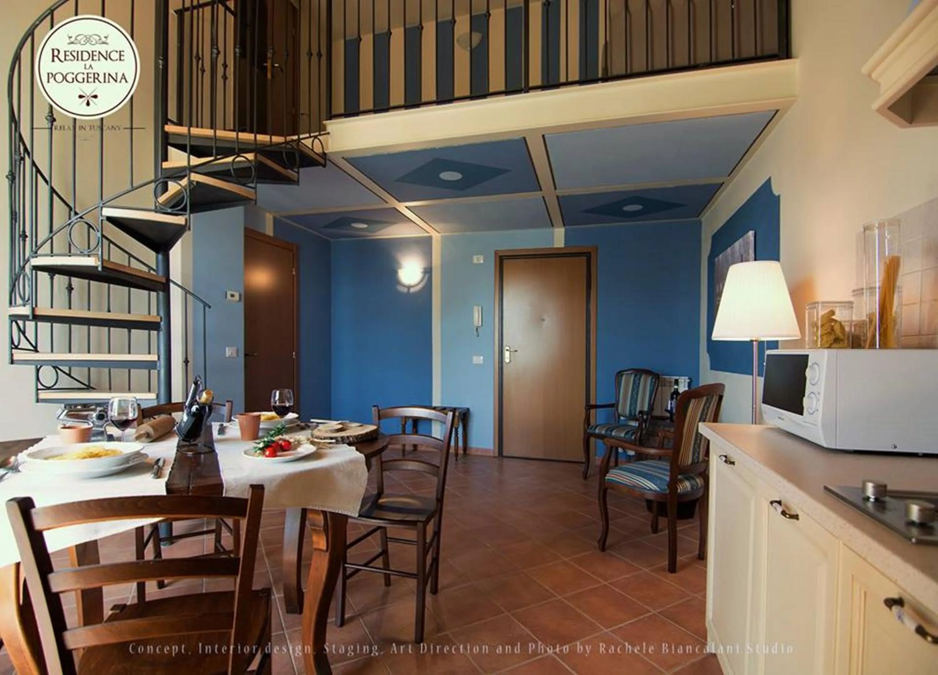 Dining area in La Poggerina