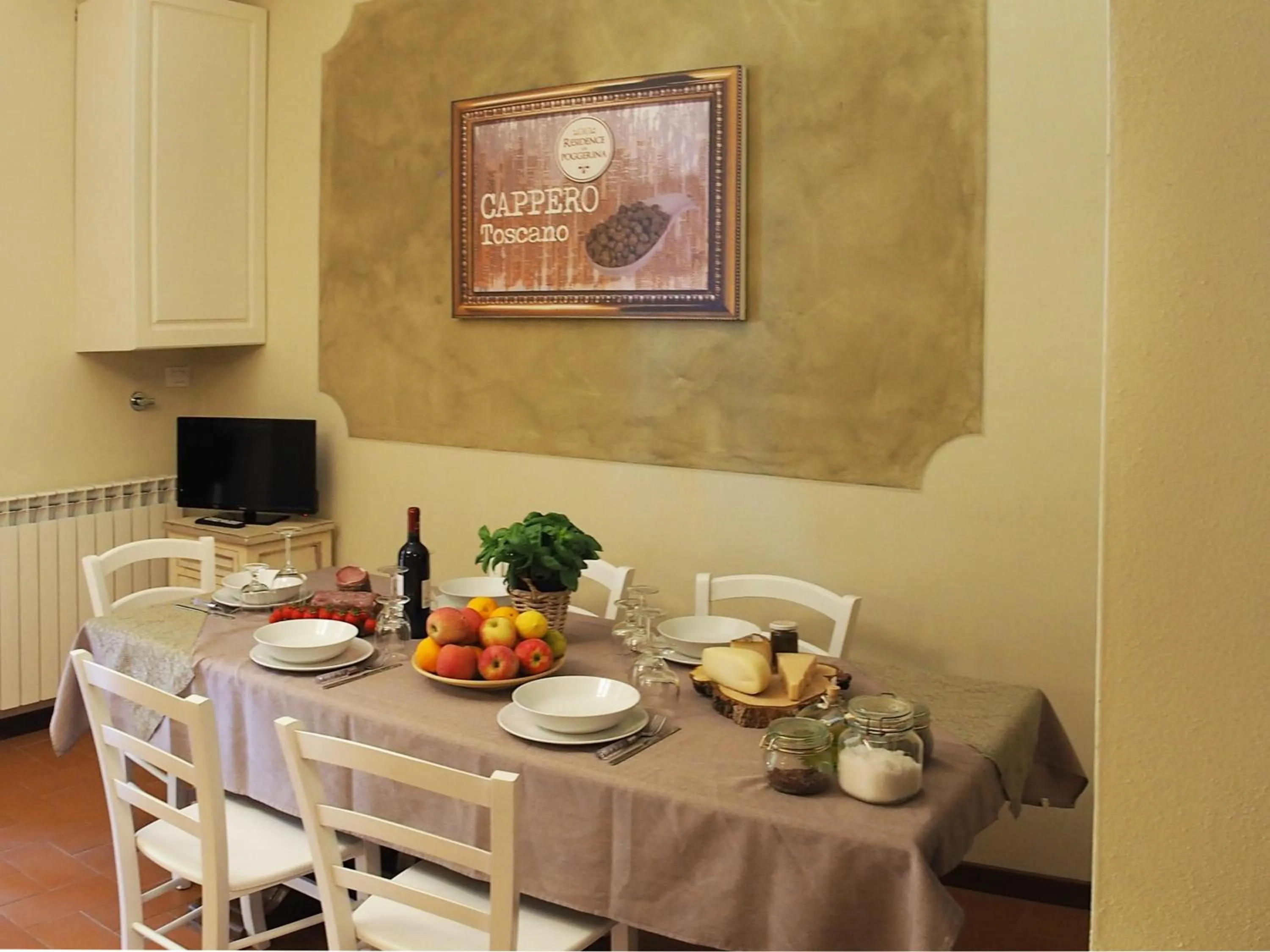 Dining area in La Poggerina