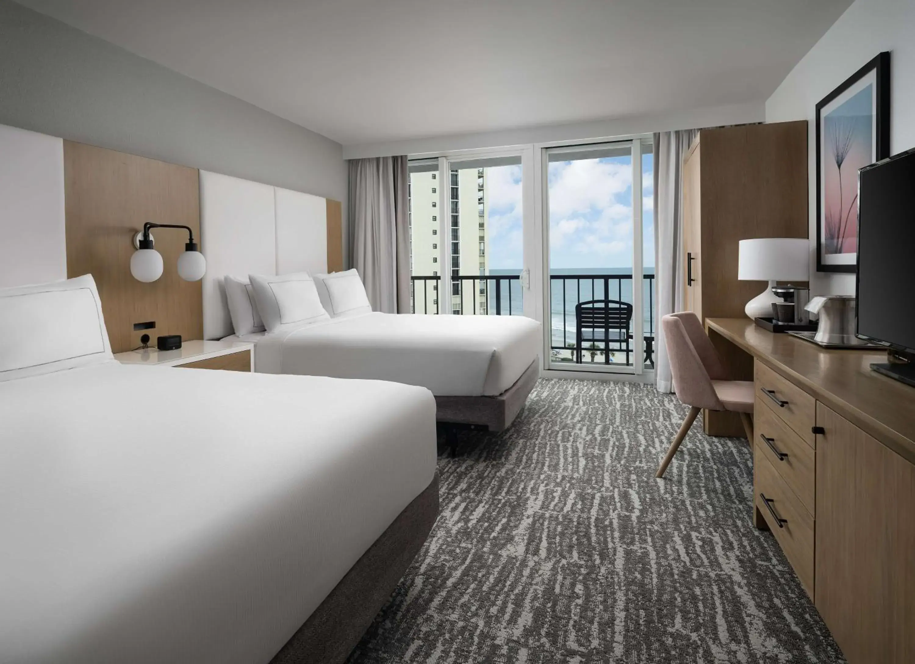 Double Room with Enhanced Ocean View in Hilton Myrtle Beach Resort Double Room with Enhanced Ocean View in Hilton Myrtle Beach Resort