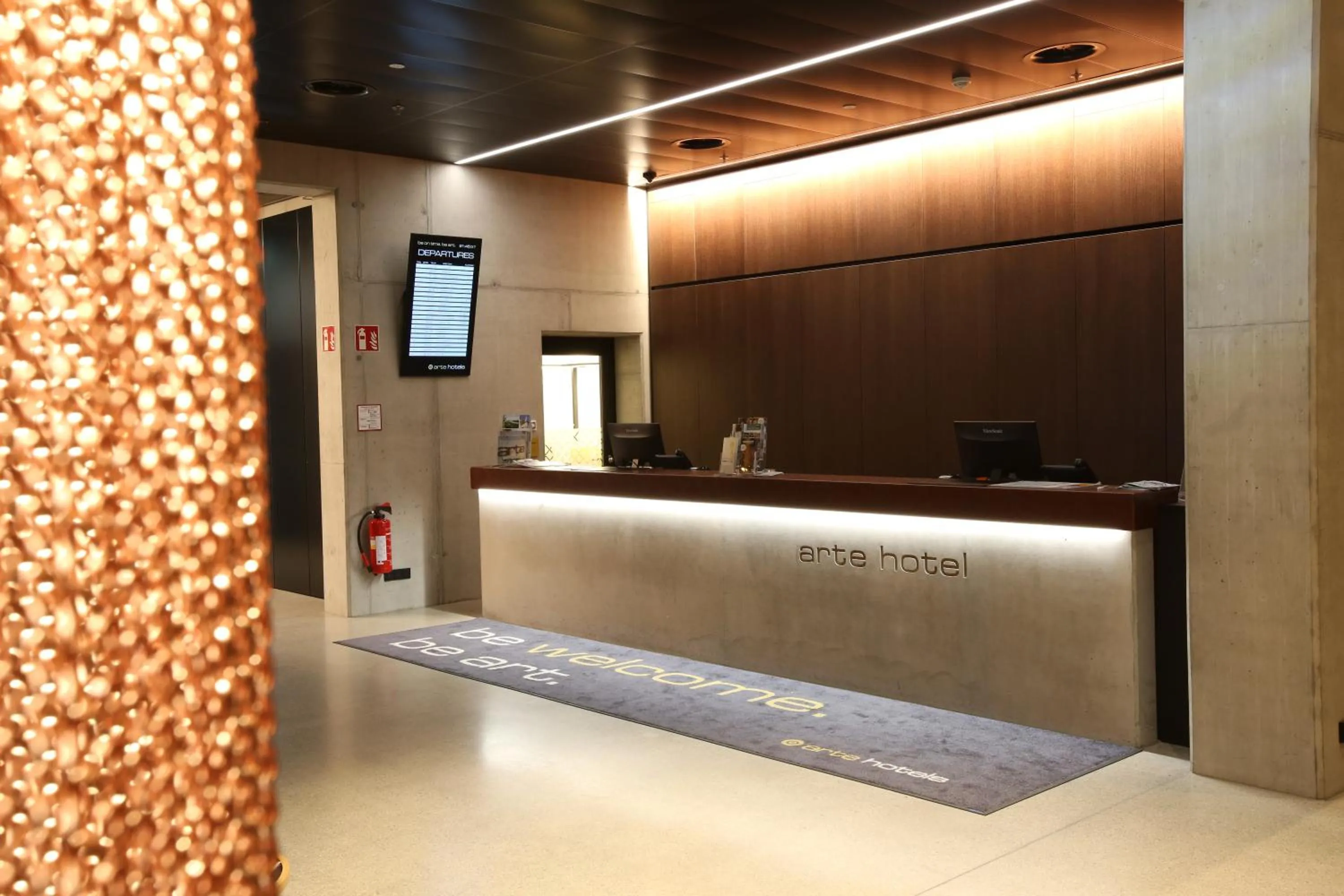 Lobby or reception in arte Hotel Salzburg