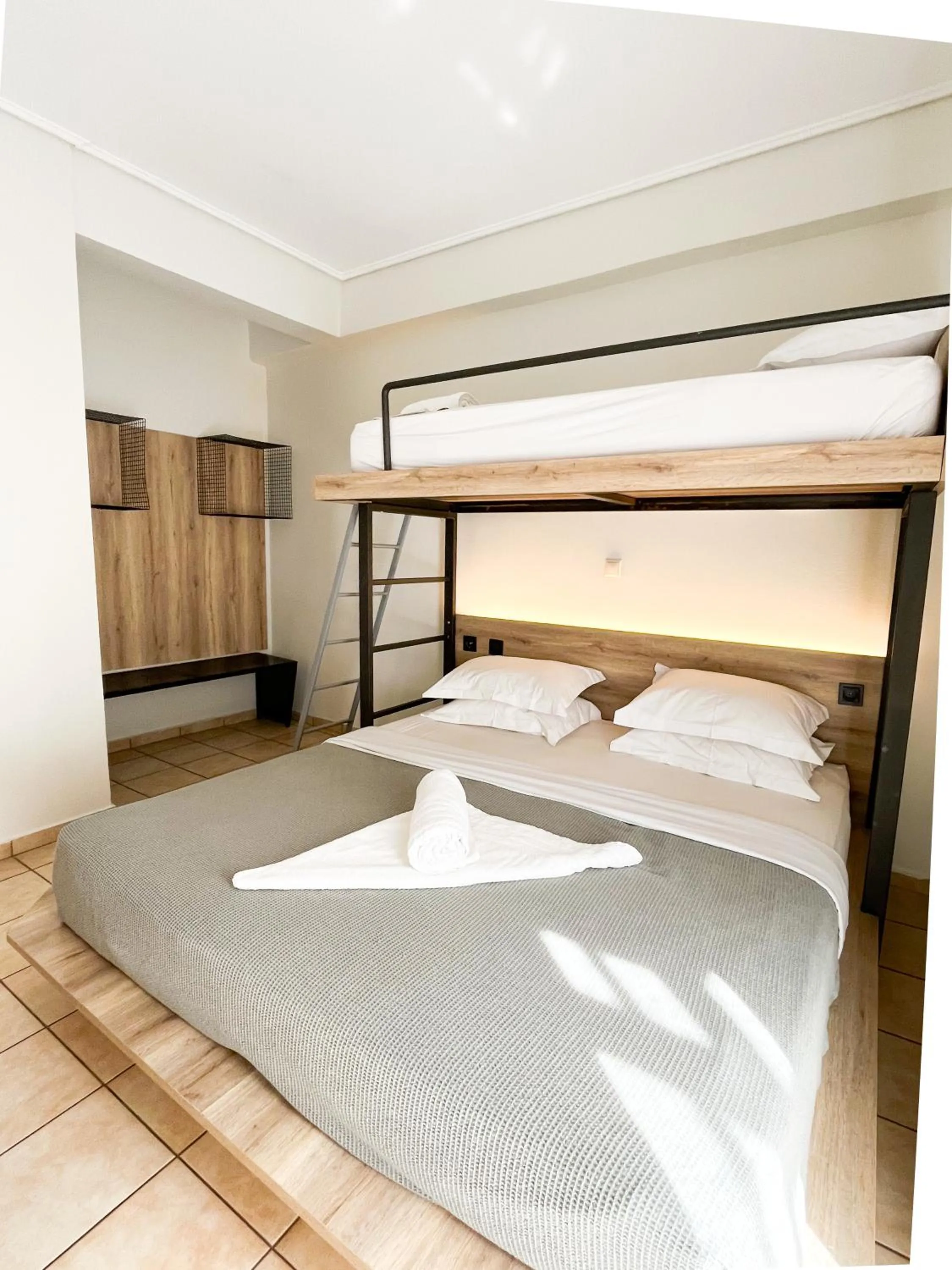 Bedroom, Bed in Athens Studios