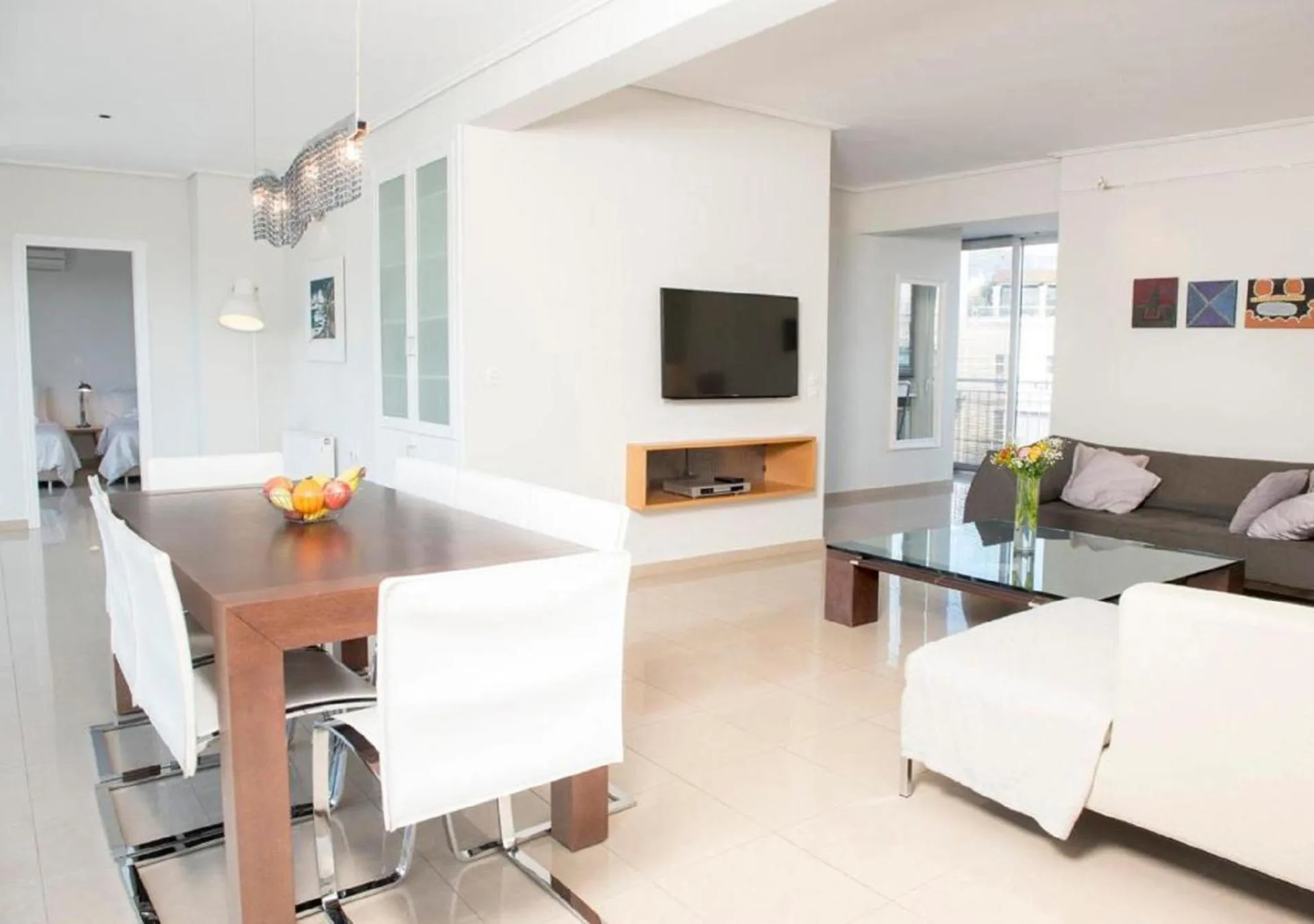 Living room in Athens Studios