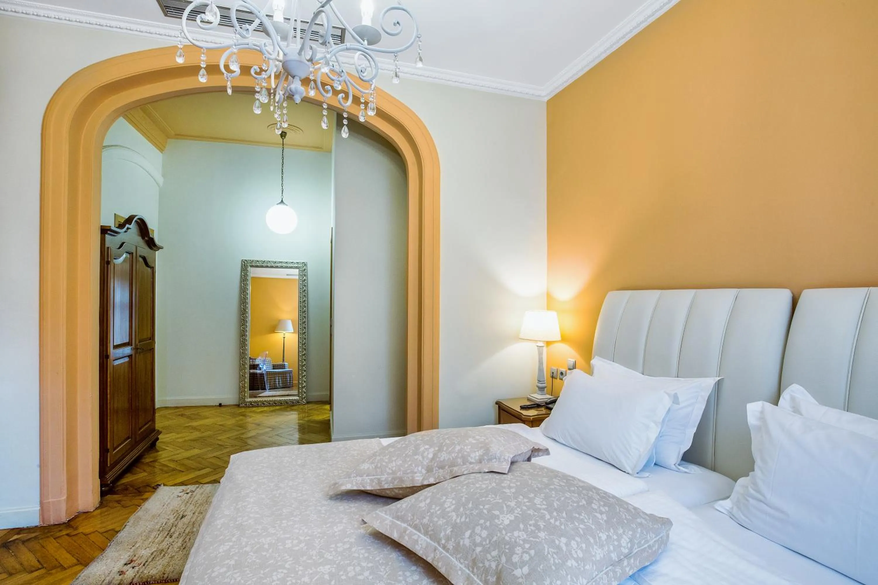 Bed in Sweet Home Hotel