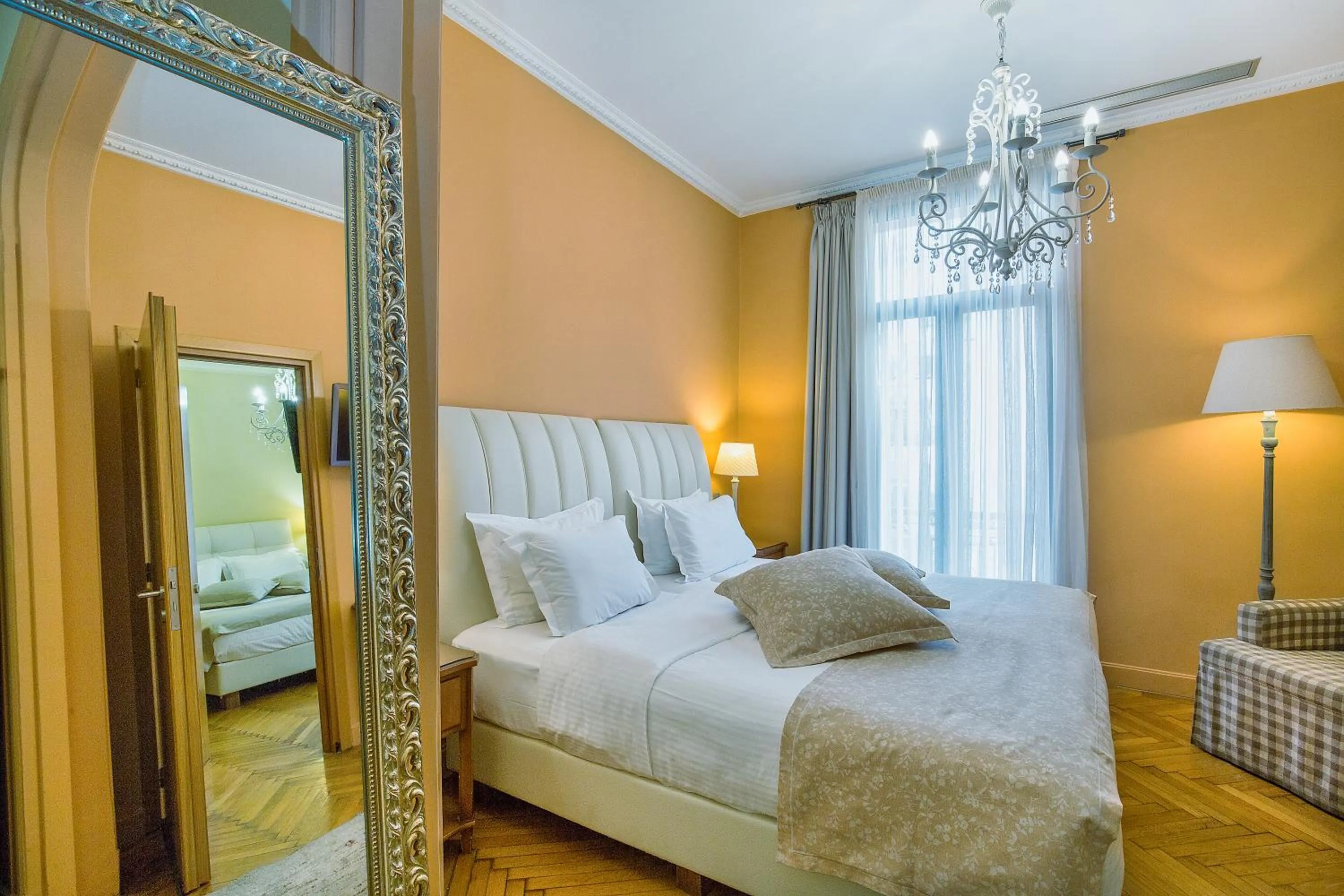 Bed in Sweet Home Hotel