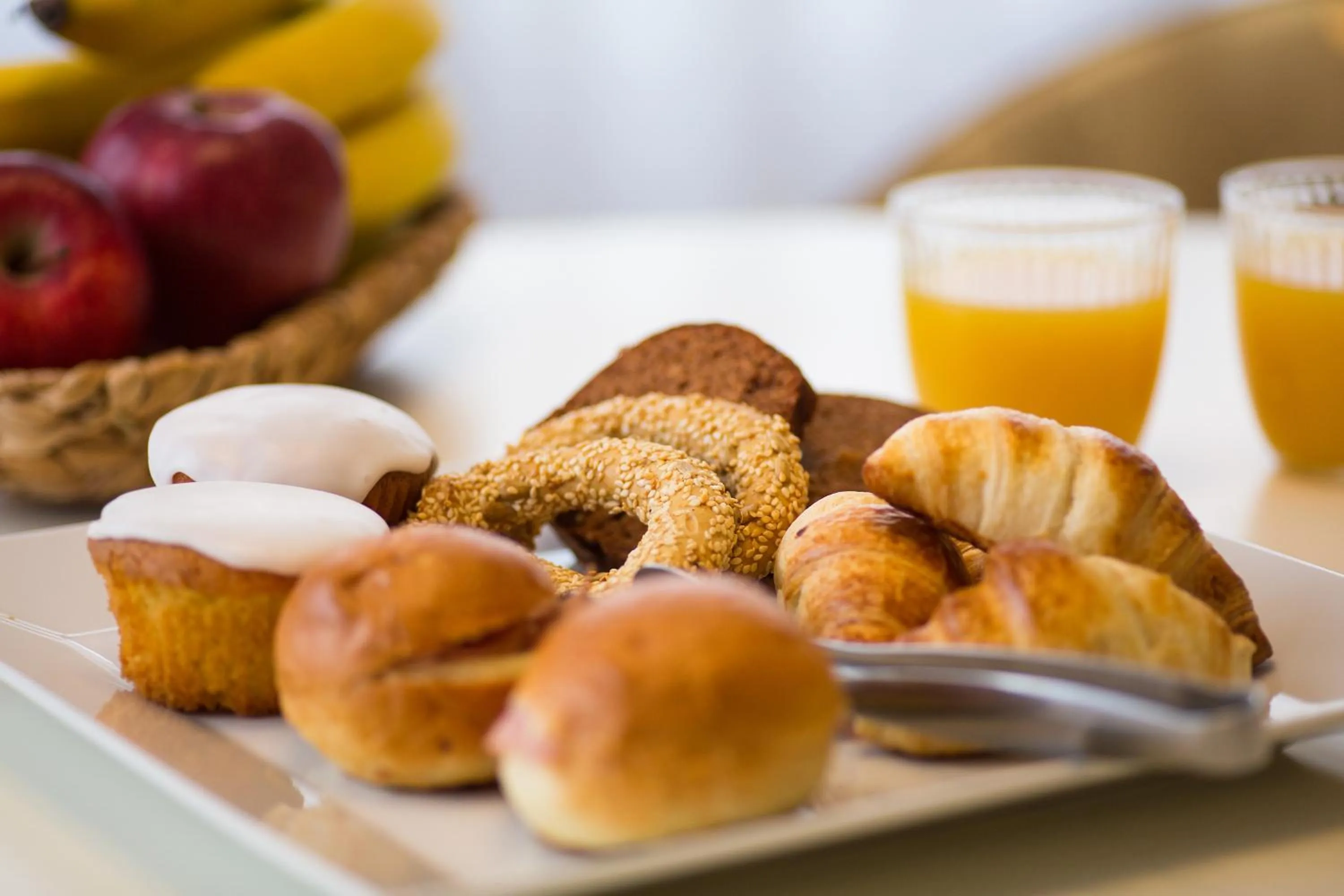 Buffet breakfast in Sweet Home Hotel