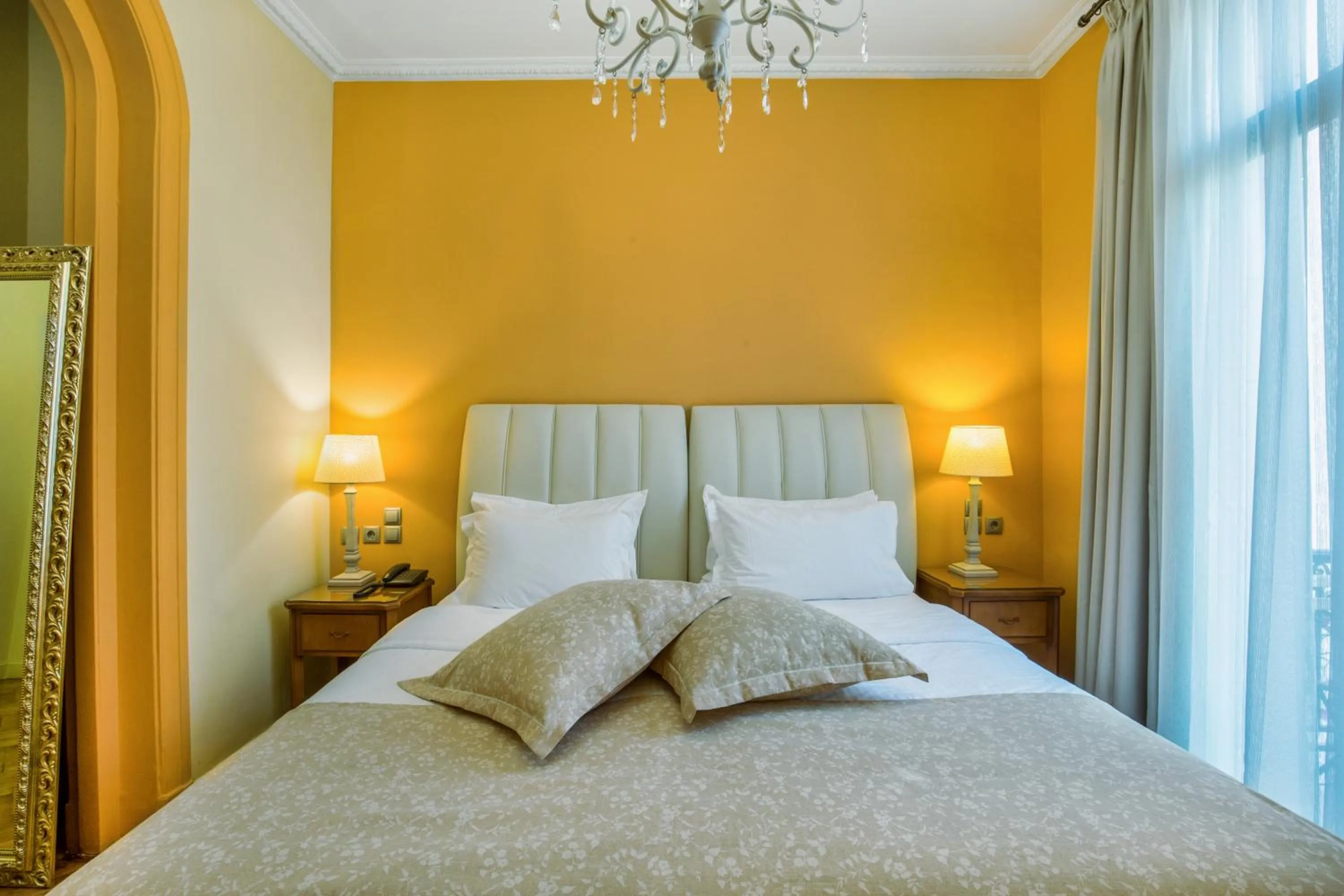 Bed in Sweet Home Hotel