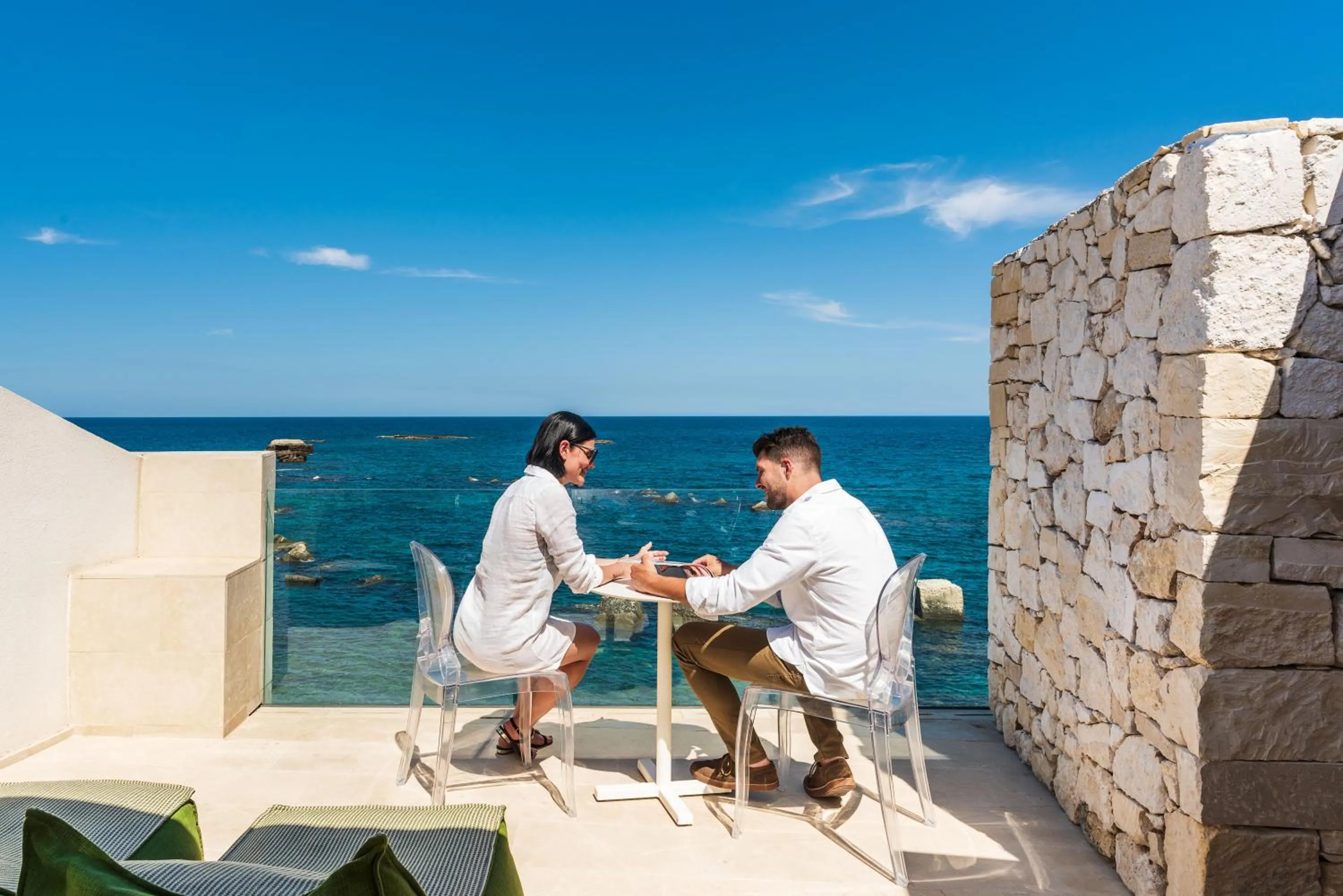 Balcony/Terrace in Re Dionisio Luxury Suites