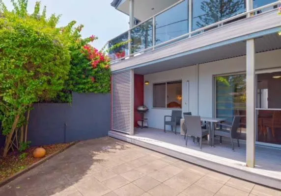 BBQ facilities in Adrift Apartments Yamba