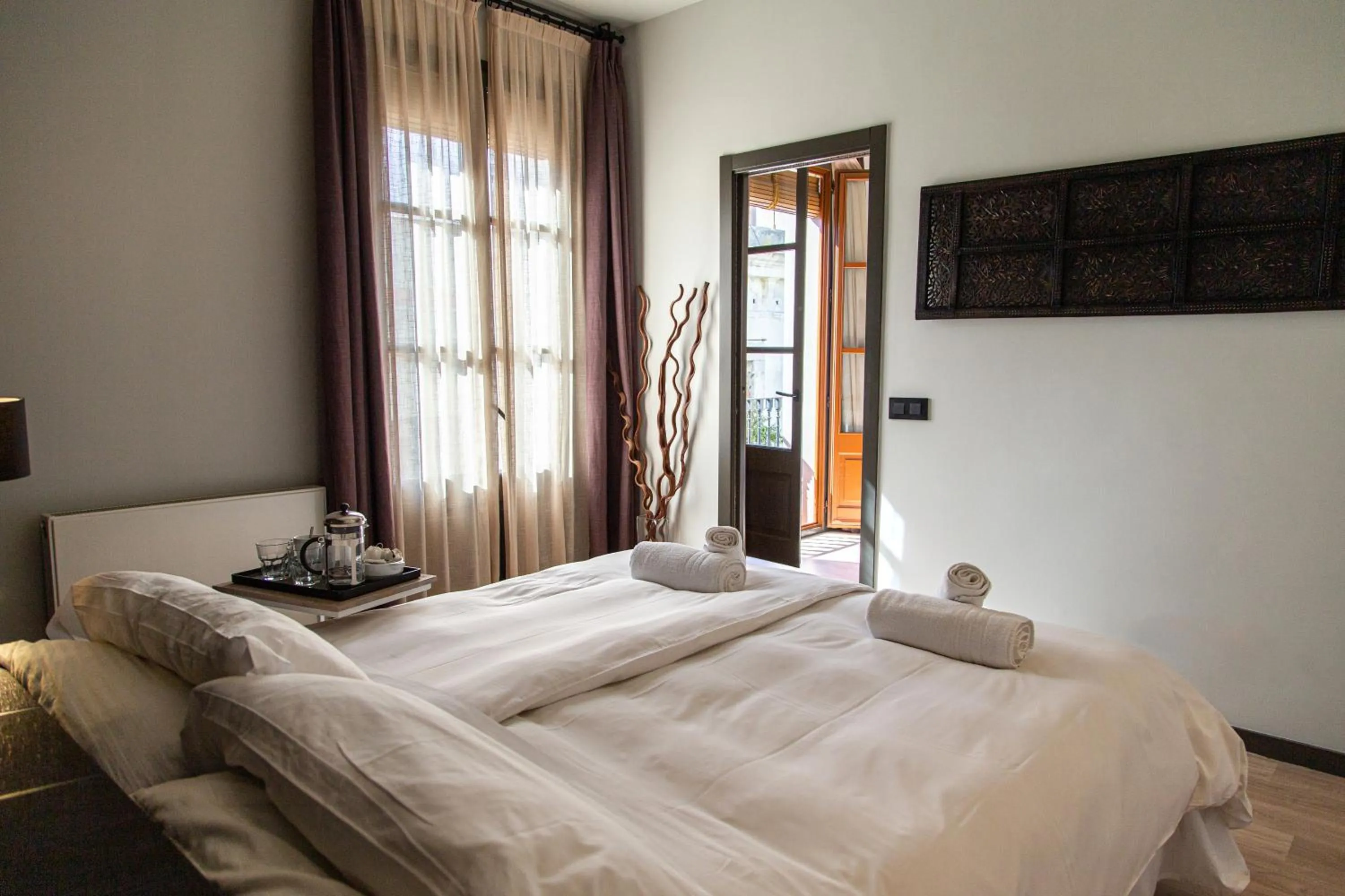 Bed in Inspired by EnjoyApartments