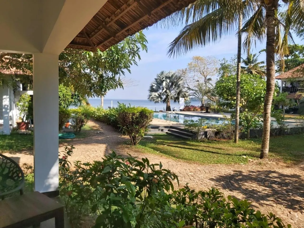 Lake view in Deshadan Backwater Resort - The best sunrise view