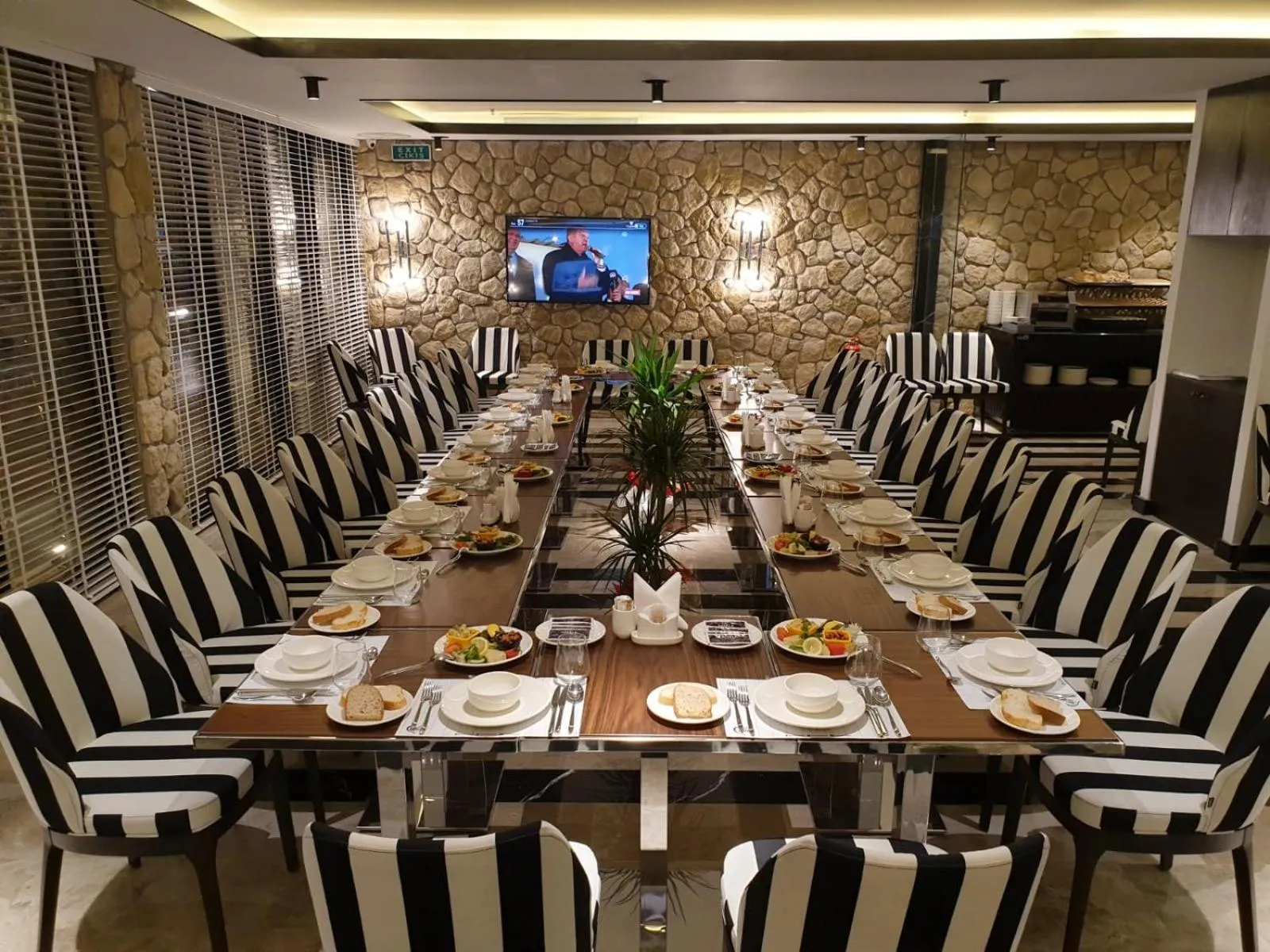 Dining area in Kavala Hotel