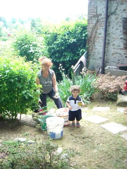 Garden in B&B Il Torchio