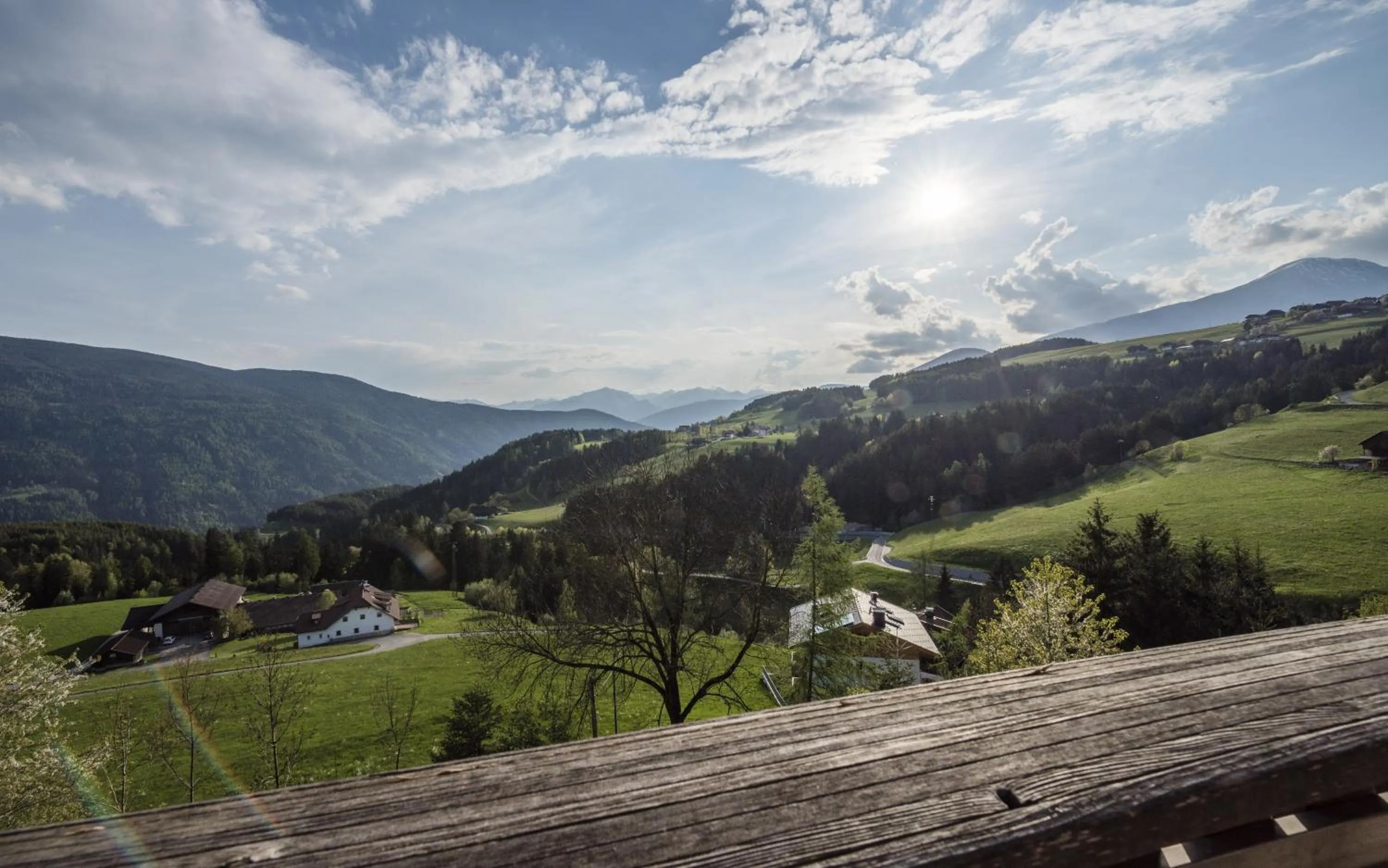 Mountain view in Residence Treyer